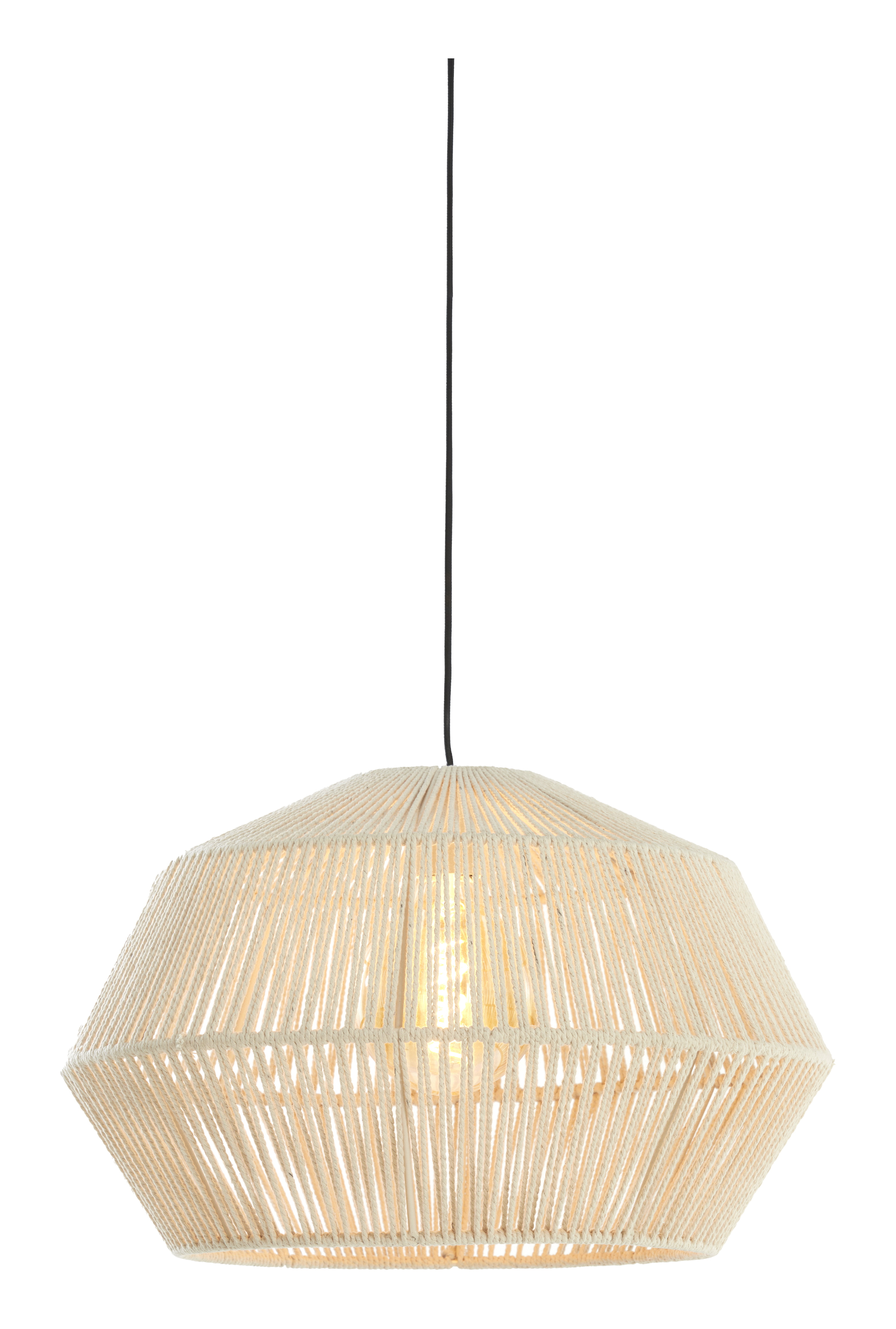 Light & Living Hanglamp 'Deya' 49cm, kleur Crème