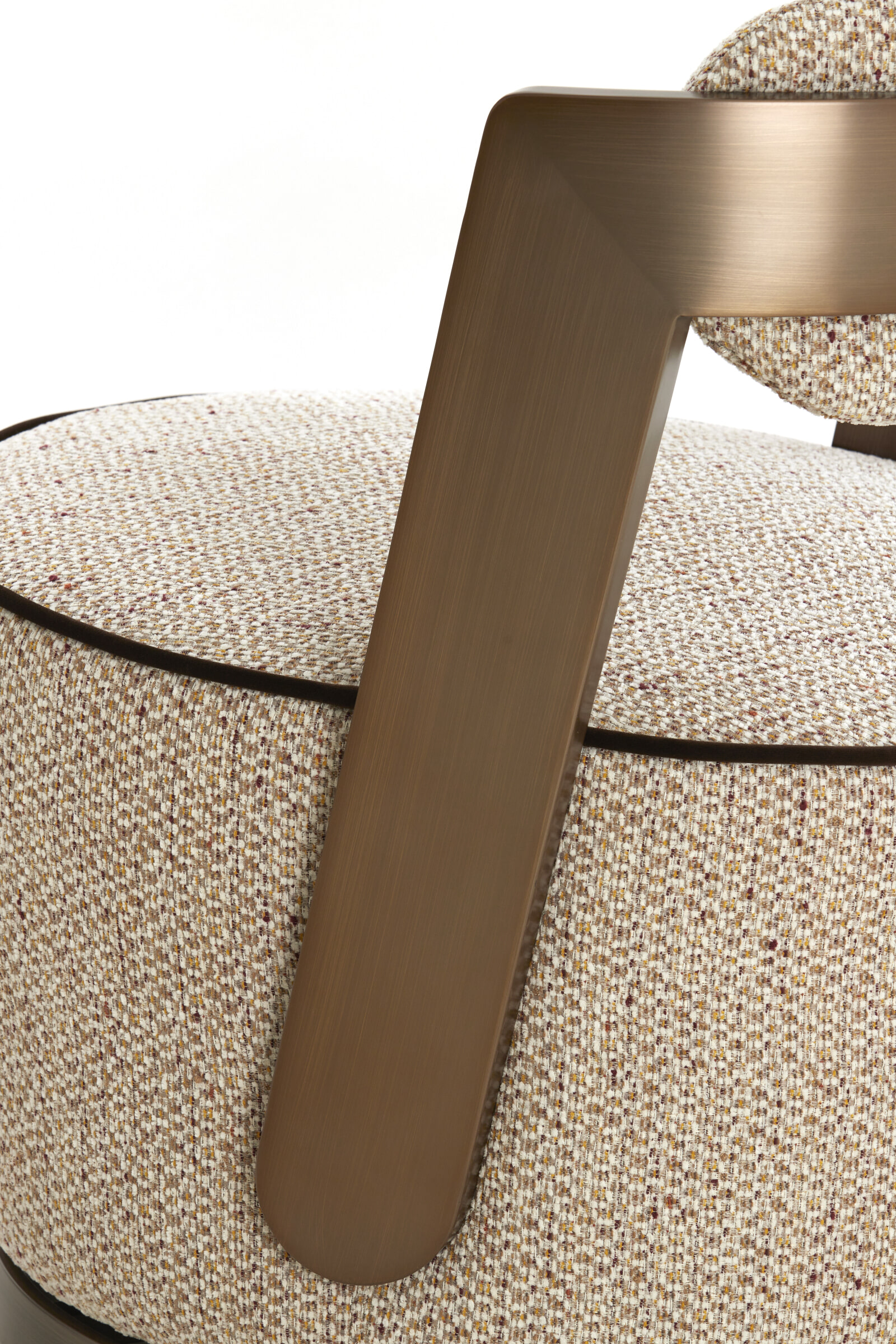 Light & Living Fauteuil 'Kemena' kleur Crème