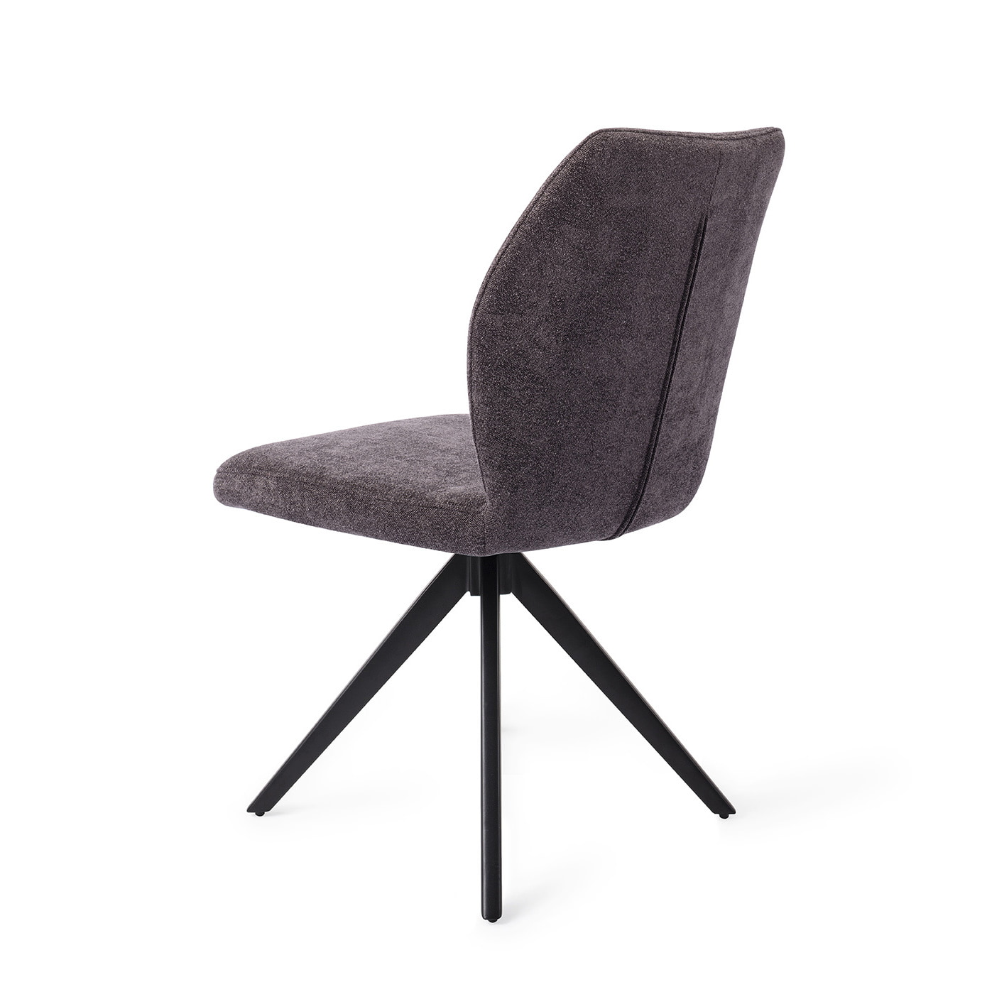 Jesper Home Eetkamerstoel 'Ikata' Turn Black, kleur Almost Black