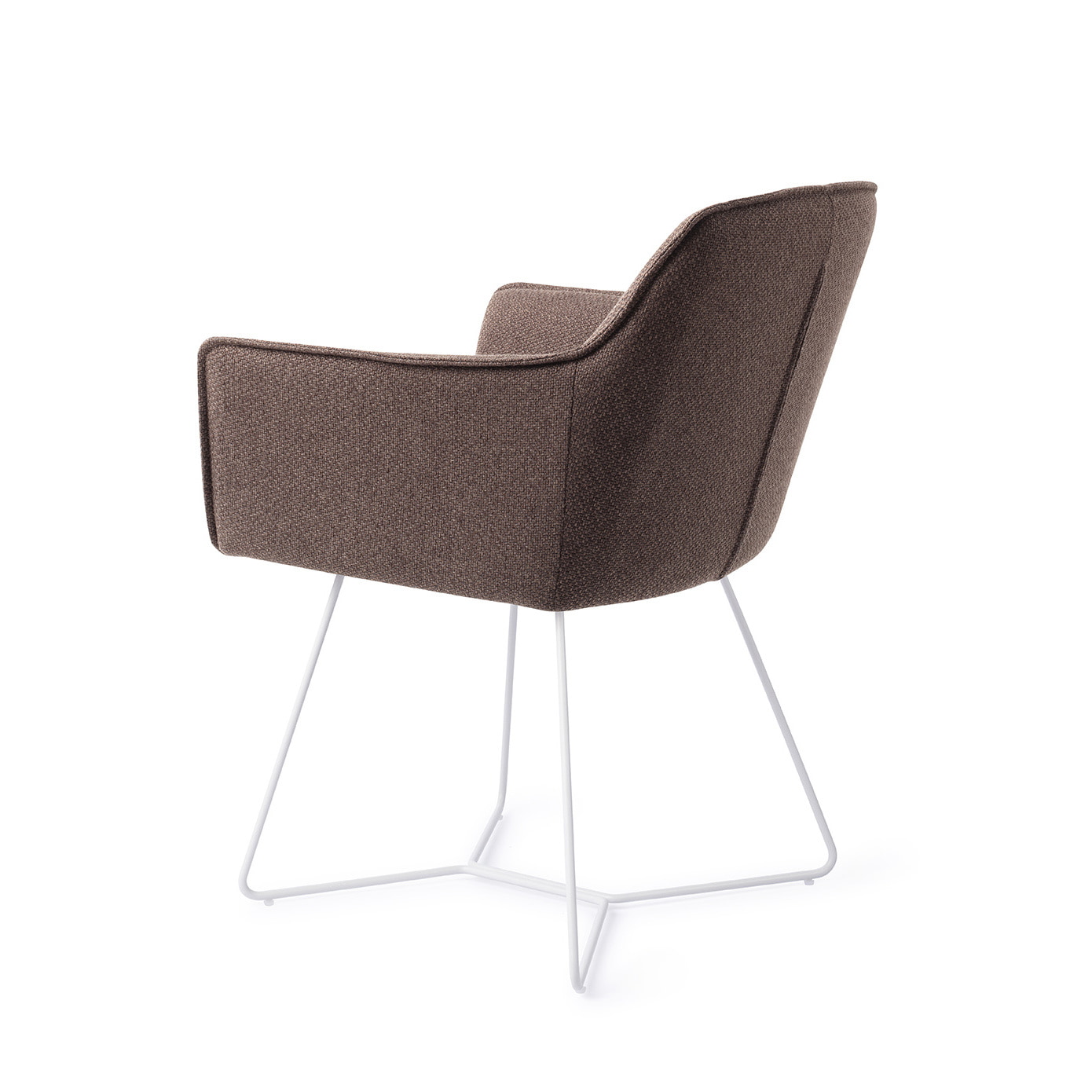 Jesper Home Eetkamerstoel 'Hofu' Beehive White, kleur Potters Clay