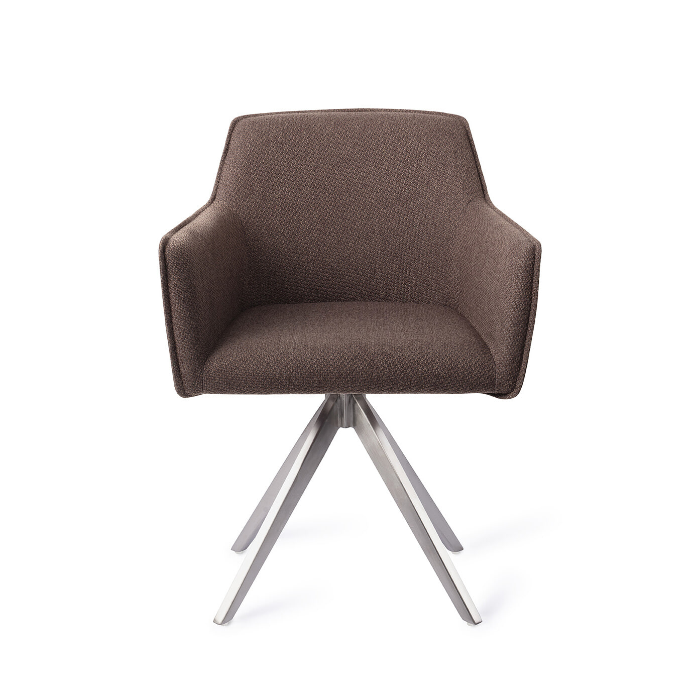 Jesper Home Eetkamerstoel 'Hofu' Turn Steel, Draaibaar, kleur Potters Clay