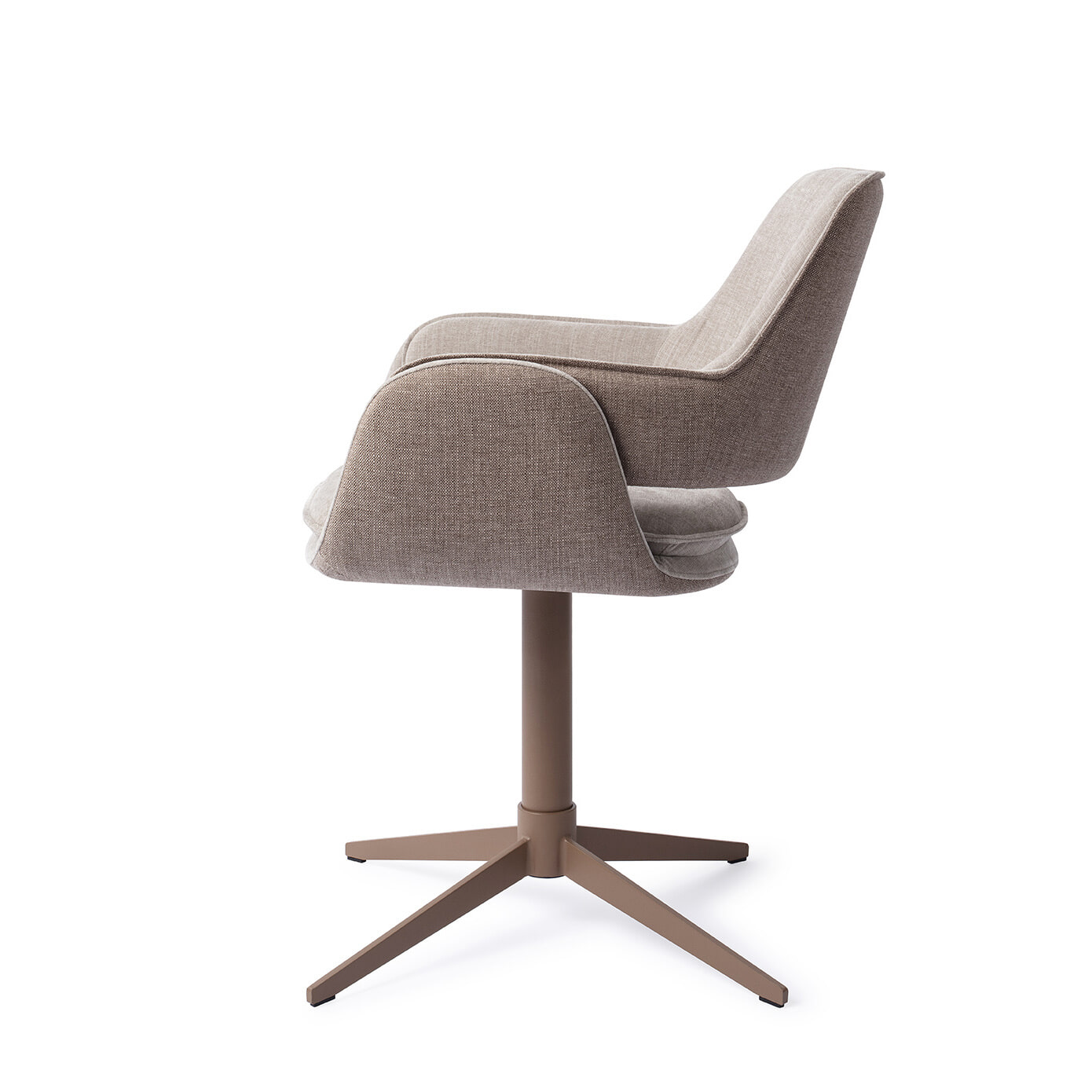 Jesper Home Eetkamerstoel 'Oketo' Draaibaar, kleur No Grey Mouse