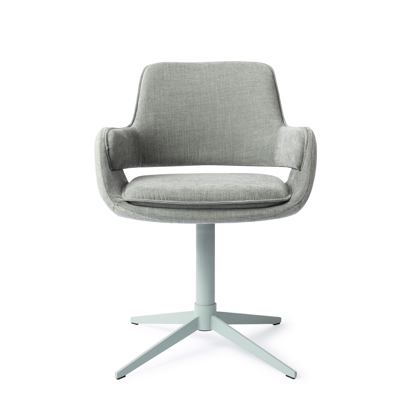 Jesper Home Eetkamerstoel 'Oketo' Draaibaar, kleur Green Midori