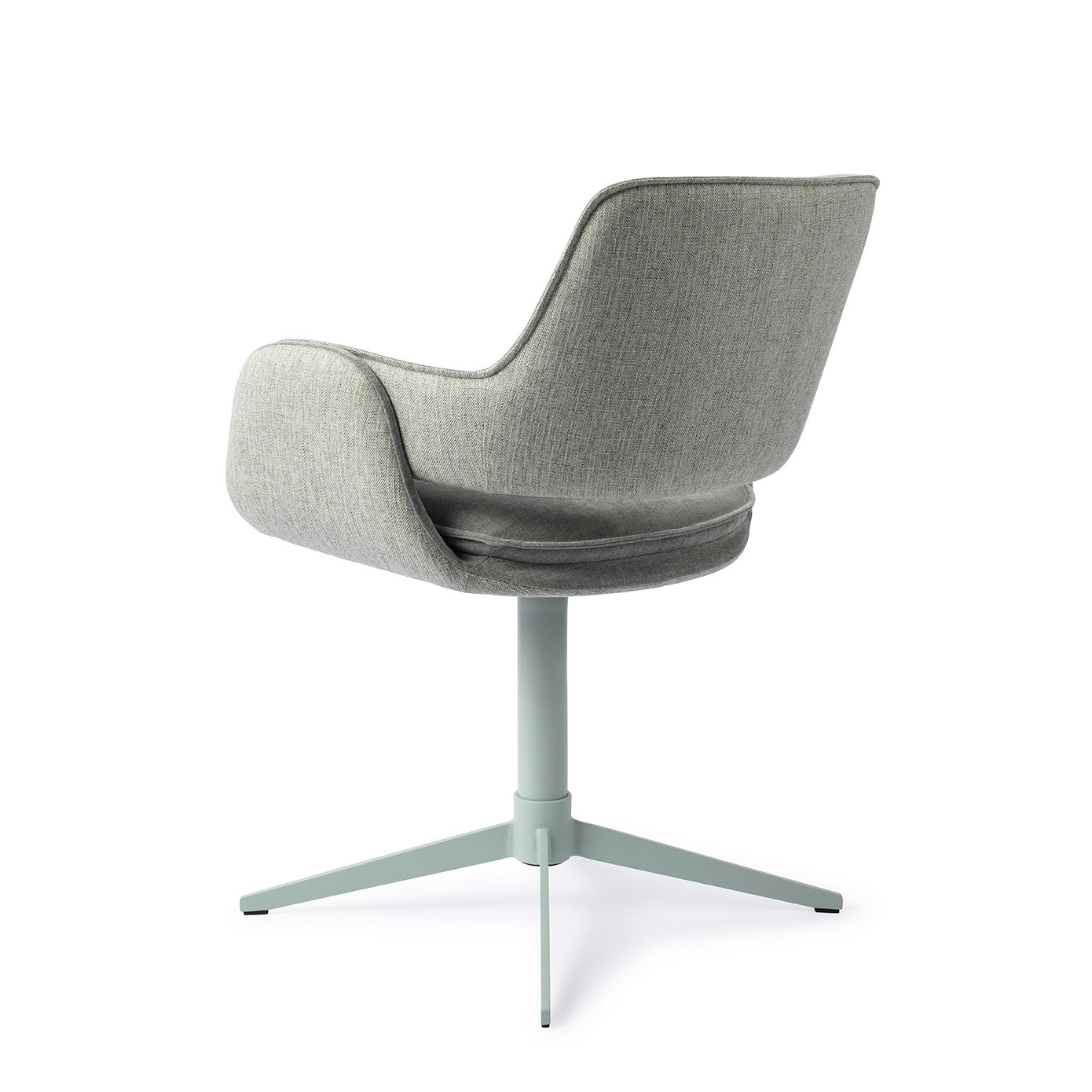Jesper Home Eetkamerstoel 'Oketo' Draaibaar, kleur Green Midori