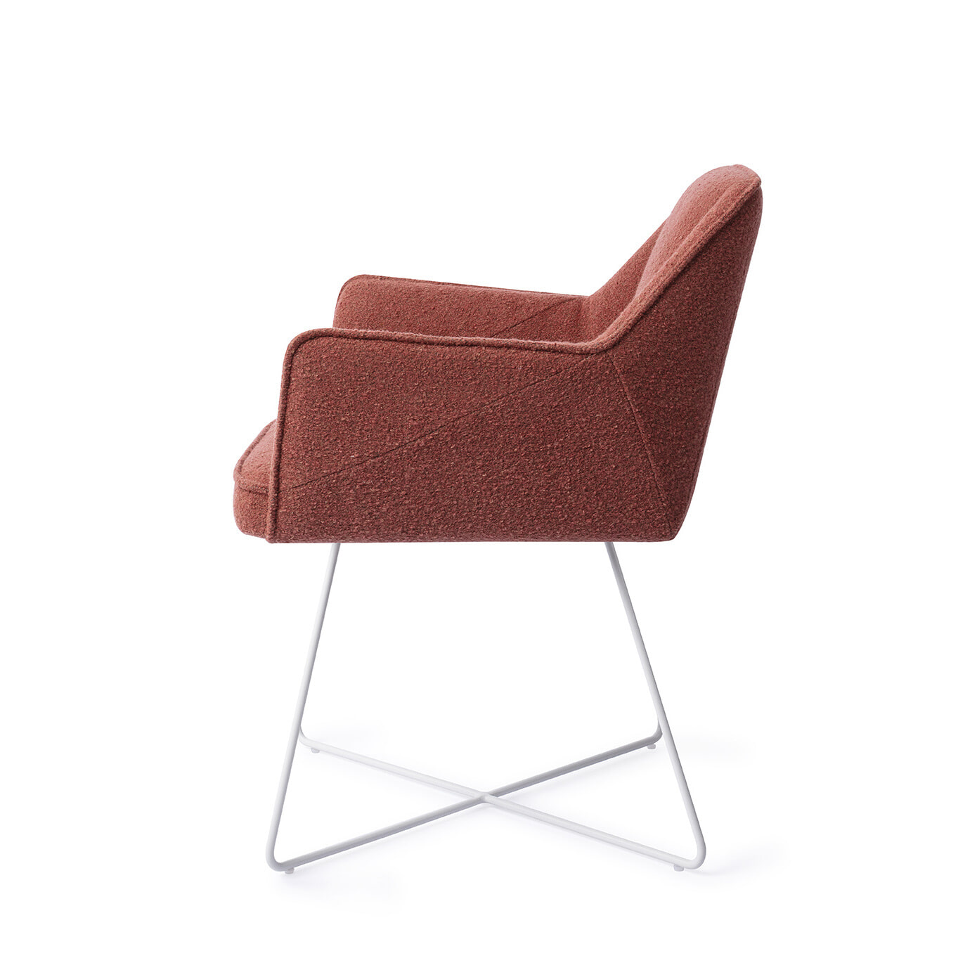 Jesper Home Eetkamerstoel 'Tome' Cross White, kleur Shabby Saffron