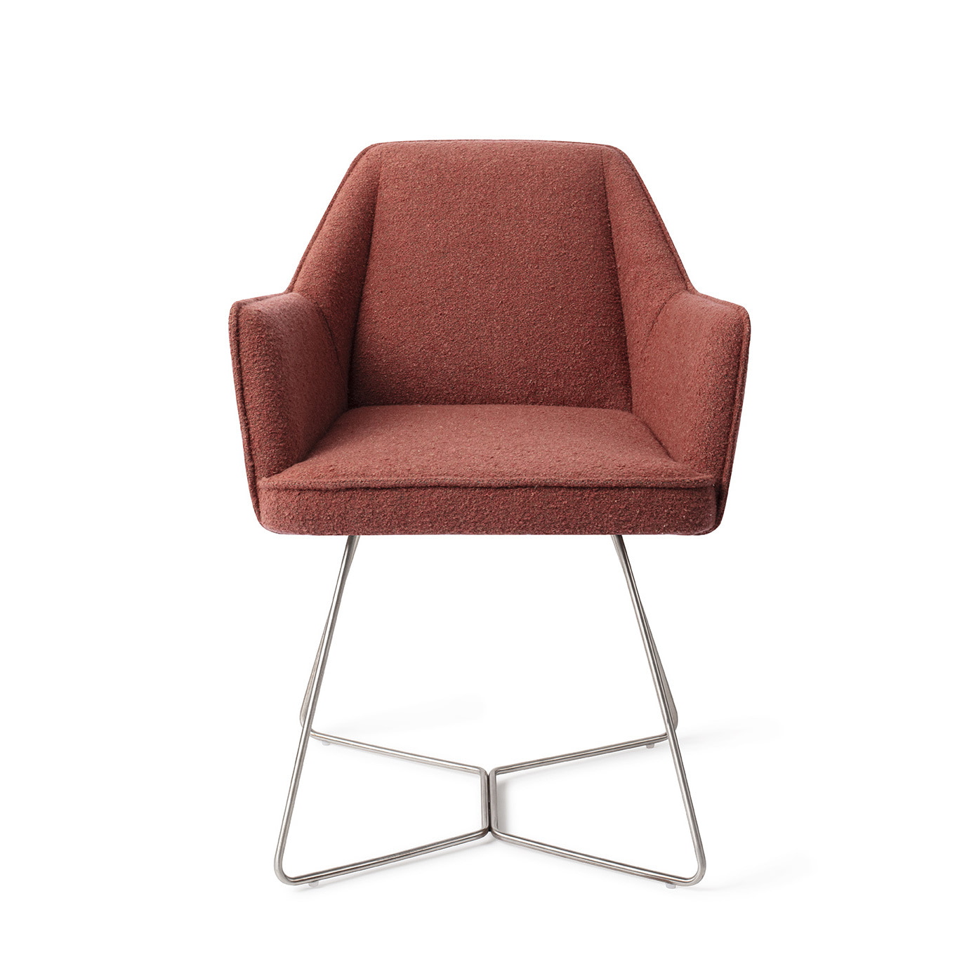 Jesper Home Eetkamerstoel 'Tome' Beehive Steel, kleur Shabby Saffron