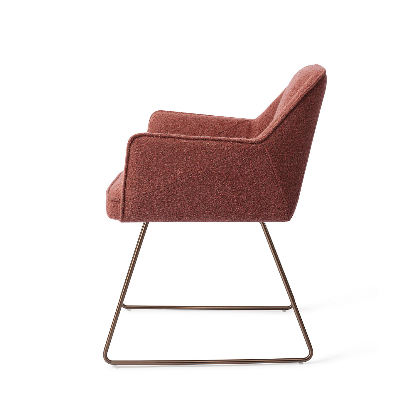 Jesper Home Eetkamerstoel 'Tome' Slide Rose, kleur Shabby Saffron
