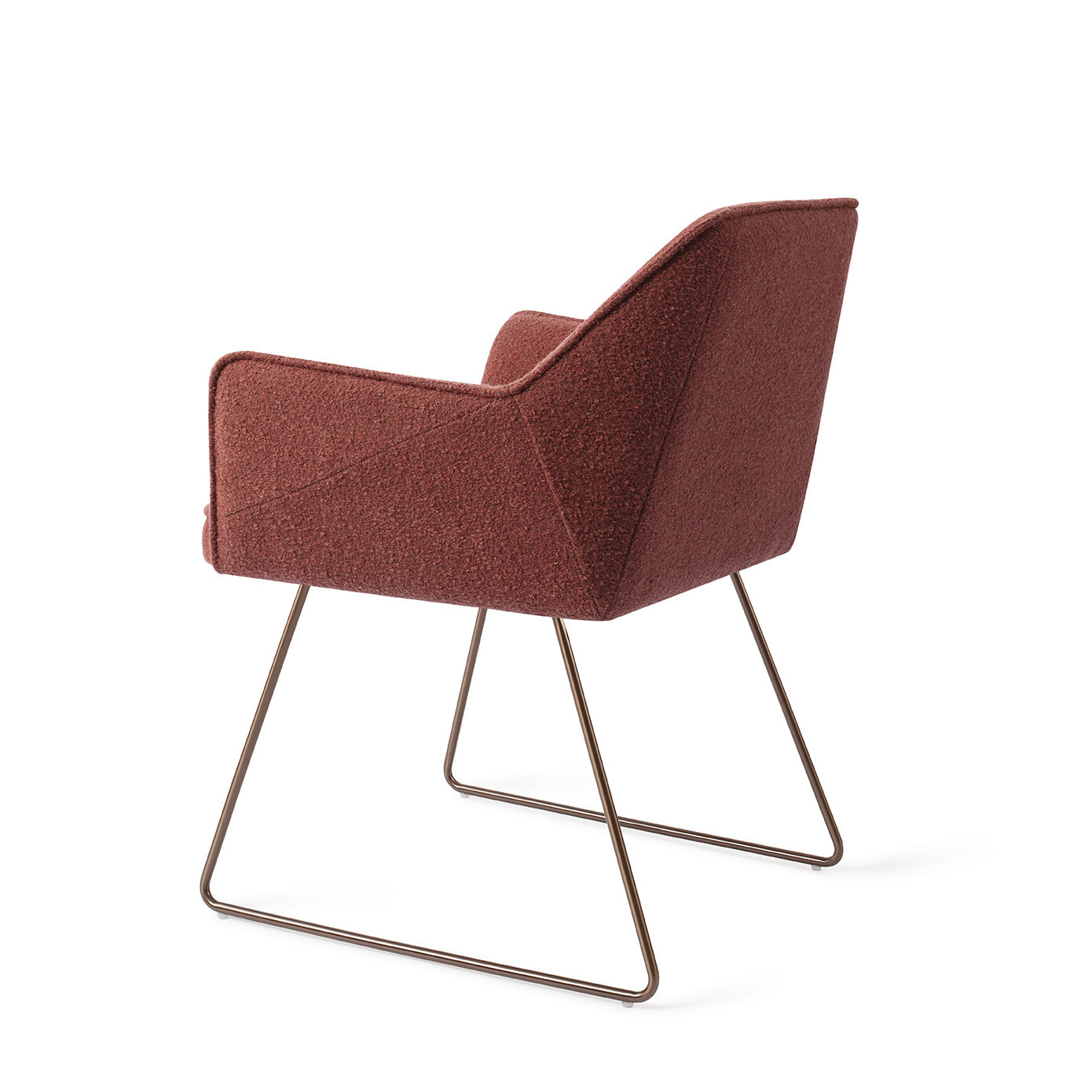 Jesper Home Eetkamerstoel 'Tome' Slide Rose, kleur Shabby Saffron
