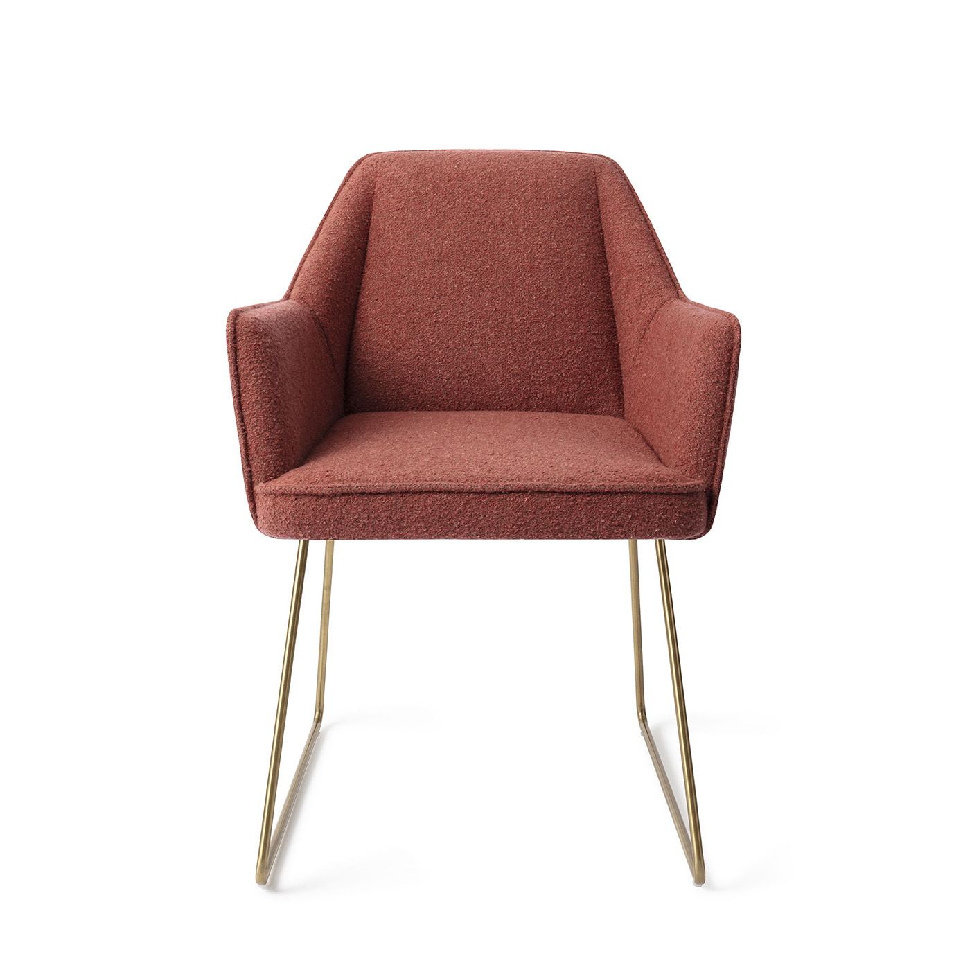 Jesper Home Eetkamerstoel 'Tome' Slide Gold, kleur Shabby Saffron