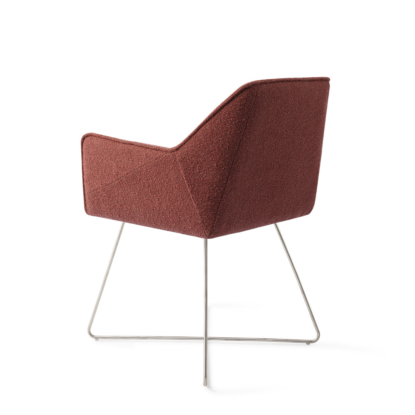 Jesper Home Eetkamerstoel 'Tome' Cross Steel, kleur Shabby Saffron