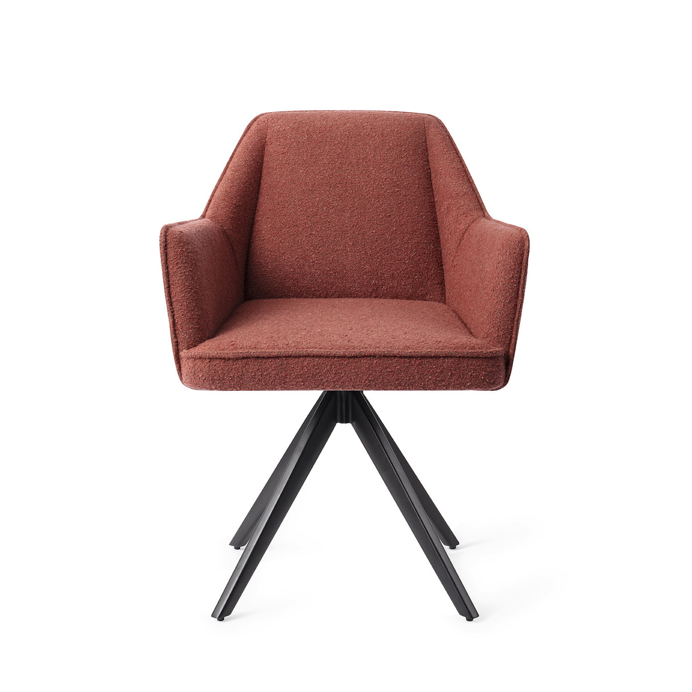 Jesper Home Eetkamerstoel 'Tome' Turn Black, Draaibaar, kleur Shabby Saffron