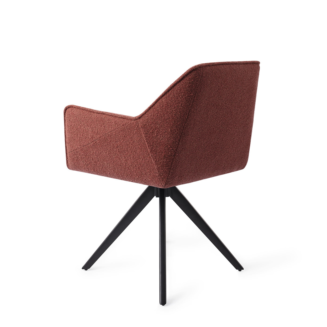 Jesper Home Eetkamerstoel 'Tome' Turn Black, Draaibaar, kleur Shabby Saffron