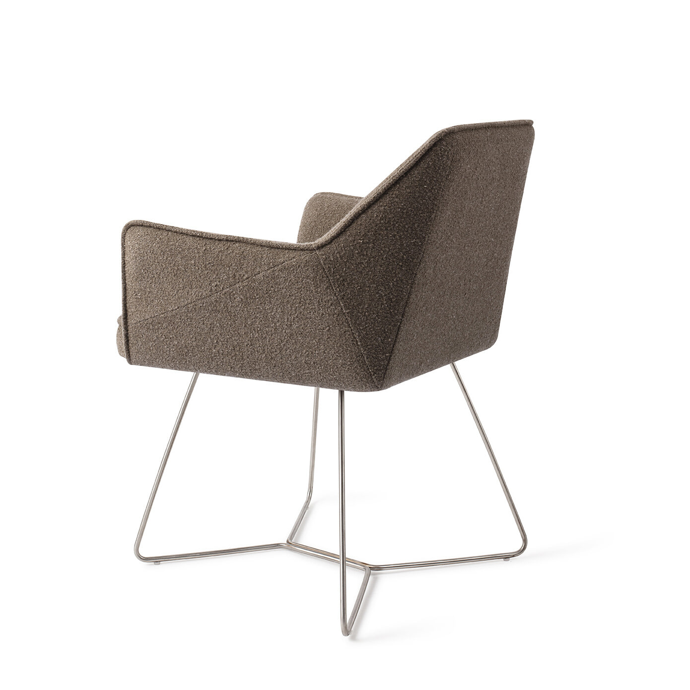 Jesper Home Eetkamerstoel 'Tome' Beehive Steel, kleur Idaho Potato