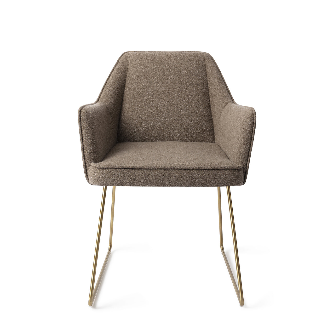 Jesper Home Eetkamerstoel 'Tome' Slide Gold, kleur Idaho Potato