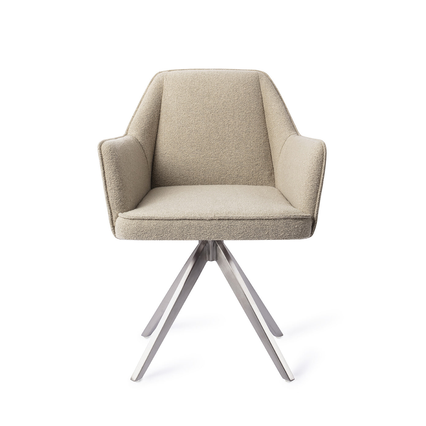Jesper Home Eetkamerstoel 'Tome' Turn Steel, Draaibaar, kleur Great Greige