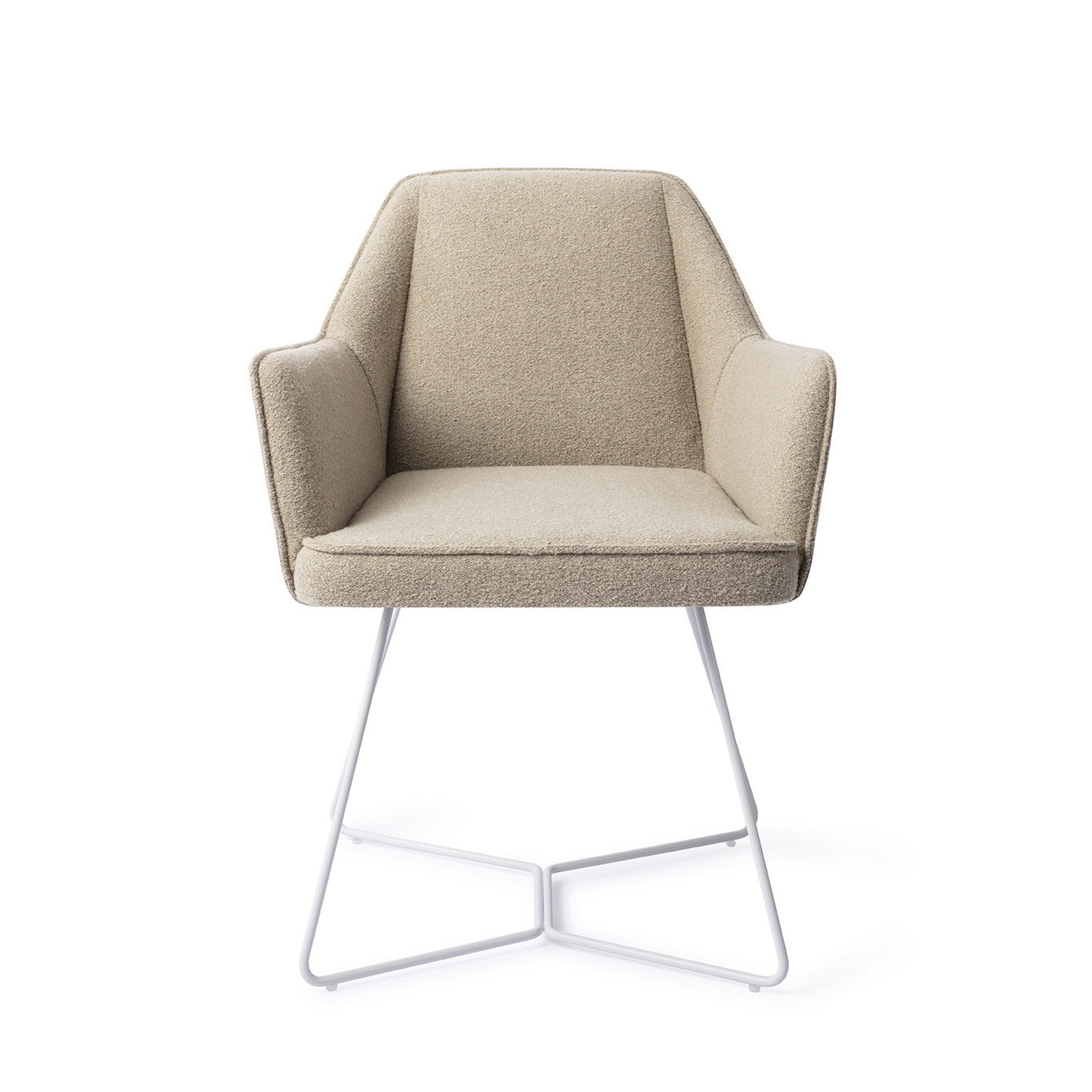 Jesper Home Eetkamerstoel 'Tome' Beehive White, kleur Great Greige