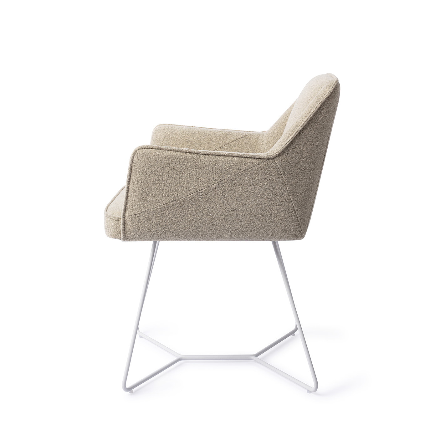 Jesper Home Eetkamerstoel 'Tome' Beehive White, kleur Great Greige