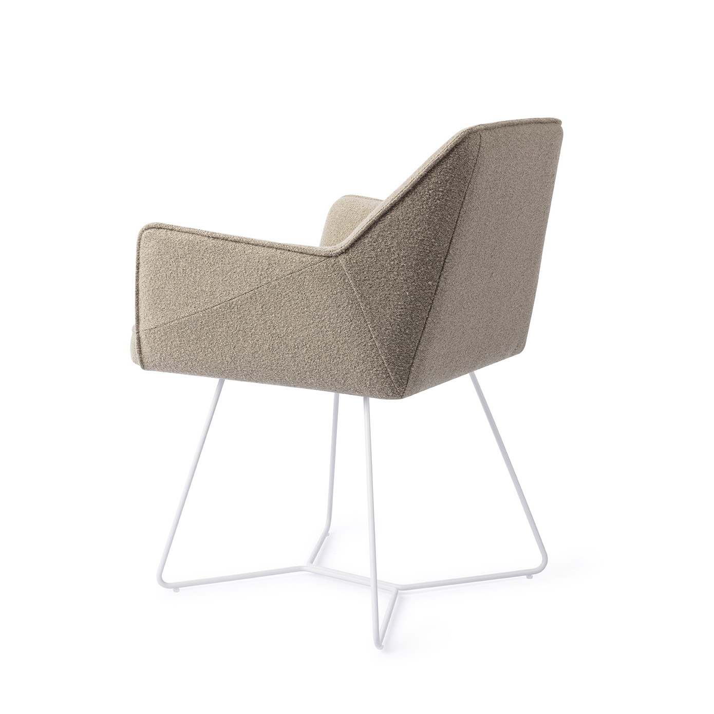 Jesper Home Eetkamerstoel 'Tome' Beehive White, kleur Great Greige