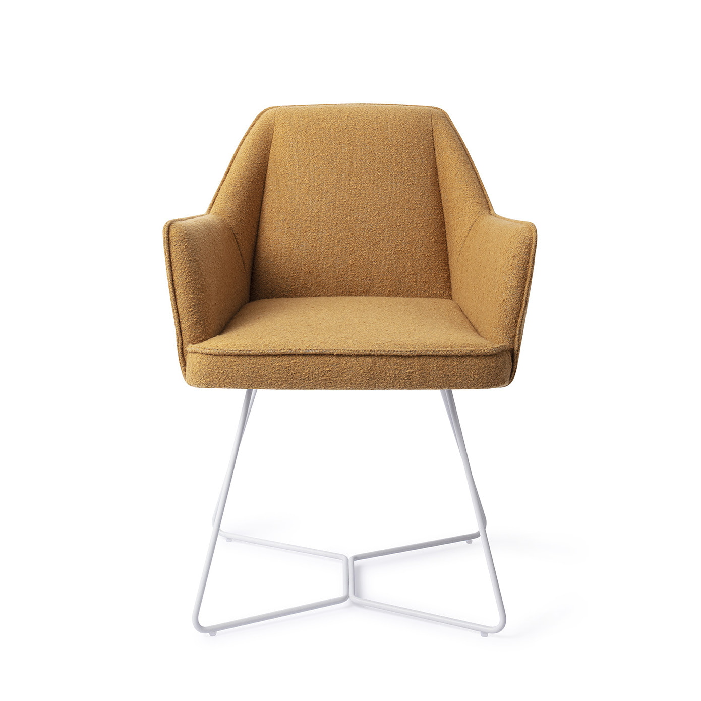 Jesper Home Eetkamerstoel 'Tome' Beehive White, kleur Masai Giraffe
