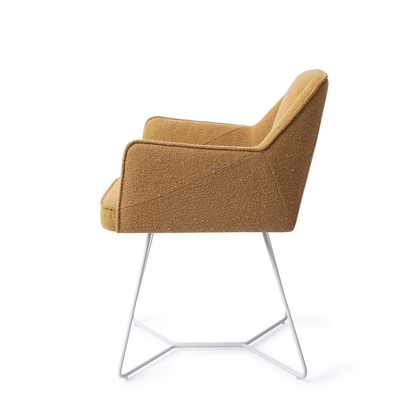 Jesper Home Eetkamerstoel 'Tome' Beehive White, kleur Masai Giraffe