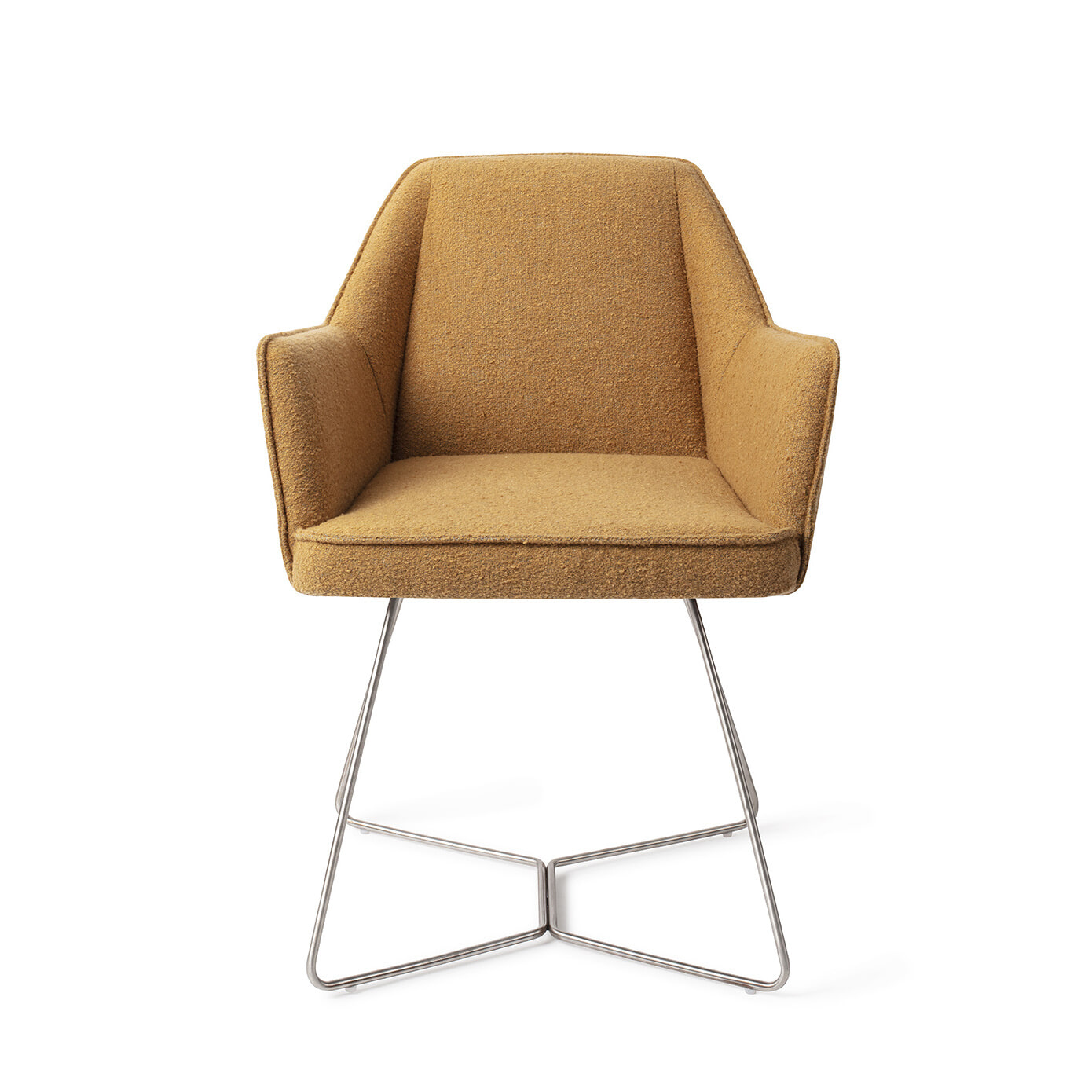 Jesper Home Eetkamerstoel 'Tome' Beehive Steel, kleur Masai Giraffe
