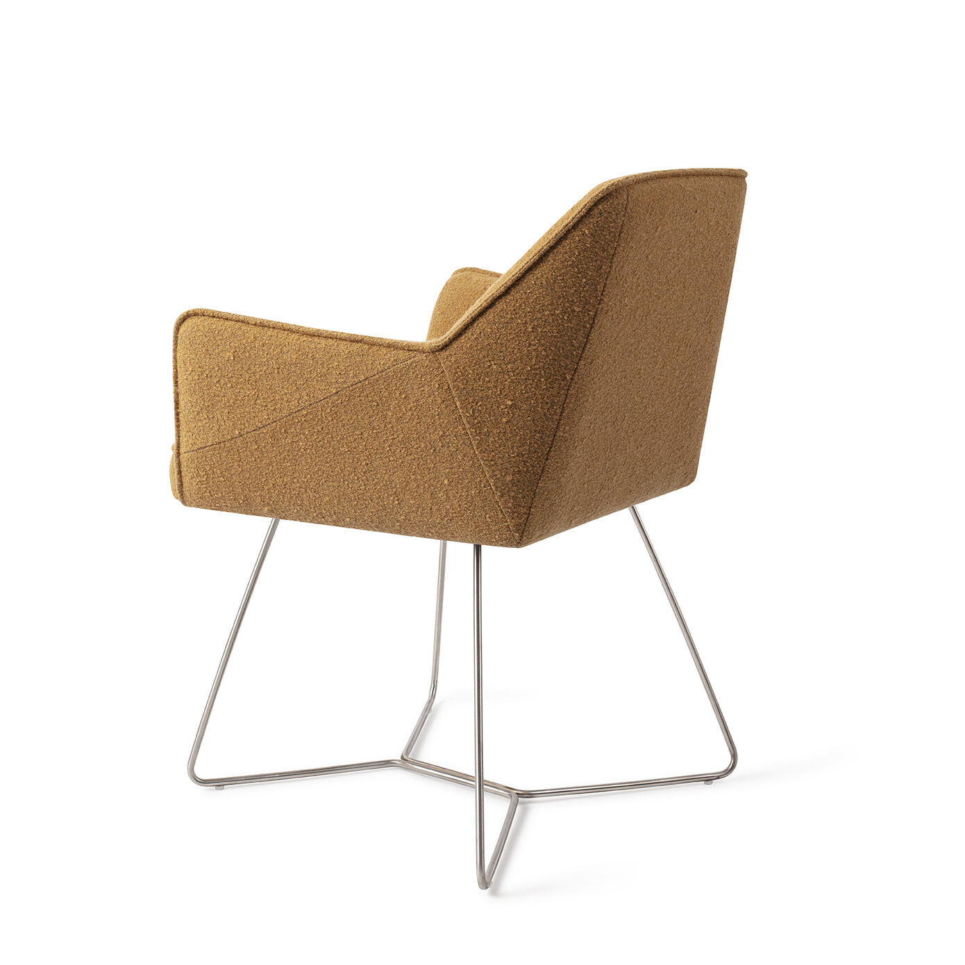 Jesper Home Eetkamerstoel 'Tome' Beehive Steel, kleur Masai Giraffe