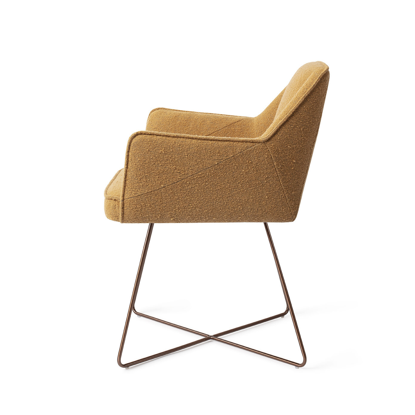 Jesper Home Eetkamerstoel 'Tome' Cross Rose, kleur Masai Giraffe