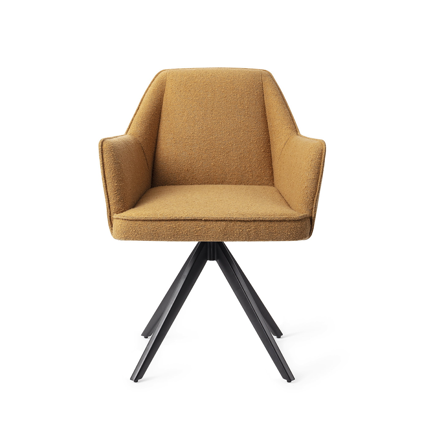 Jesper Home Eetkamerstoel 'Tome' Turn Black, Draaibaar, kleur Masai Giraffe