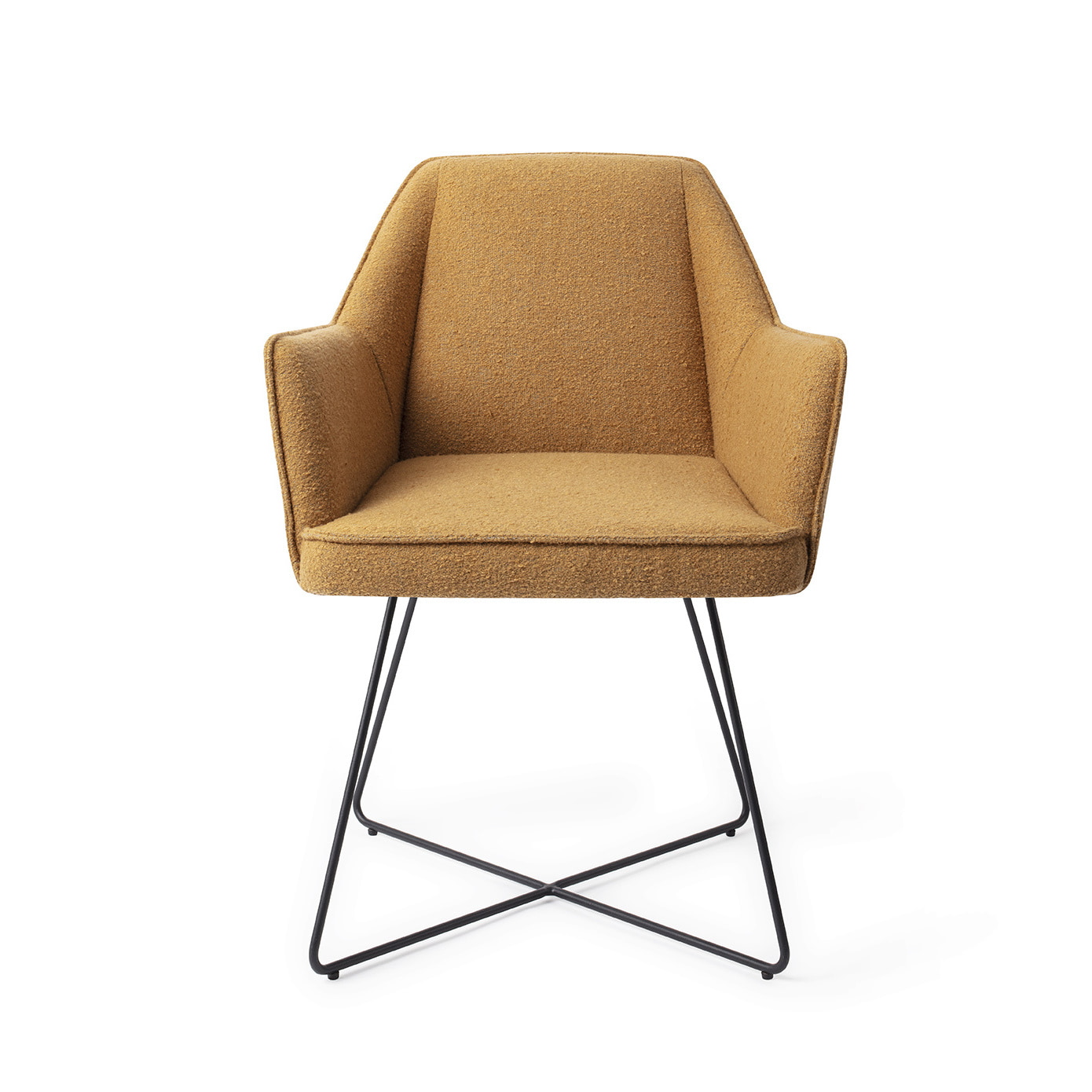 Jesper Home Eetkamerstoel 'Tome' Cross Black, kleur Masai Giraffe