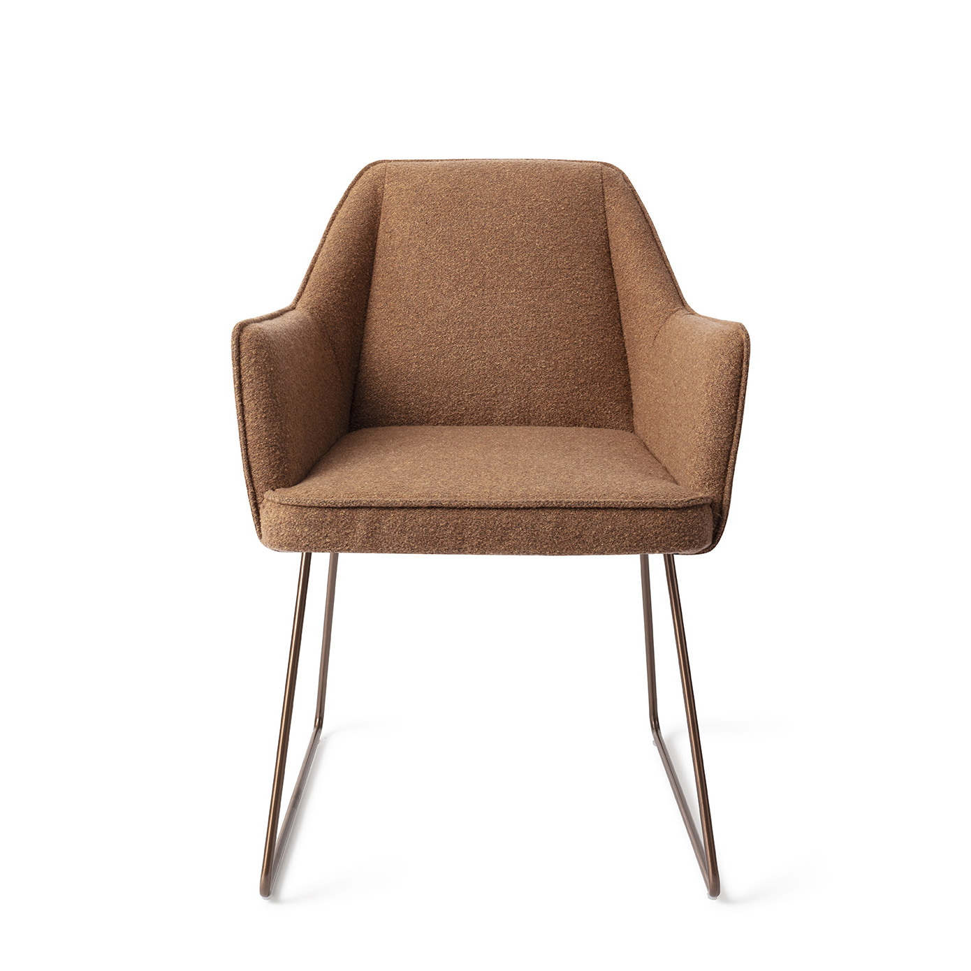 Jesper Home Eetkamerstoel 'Tome' Slide Rose, kleur Cinnamon Bun