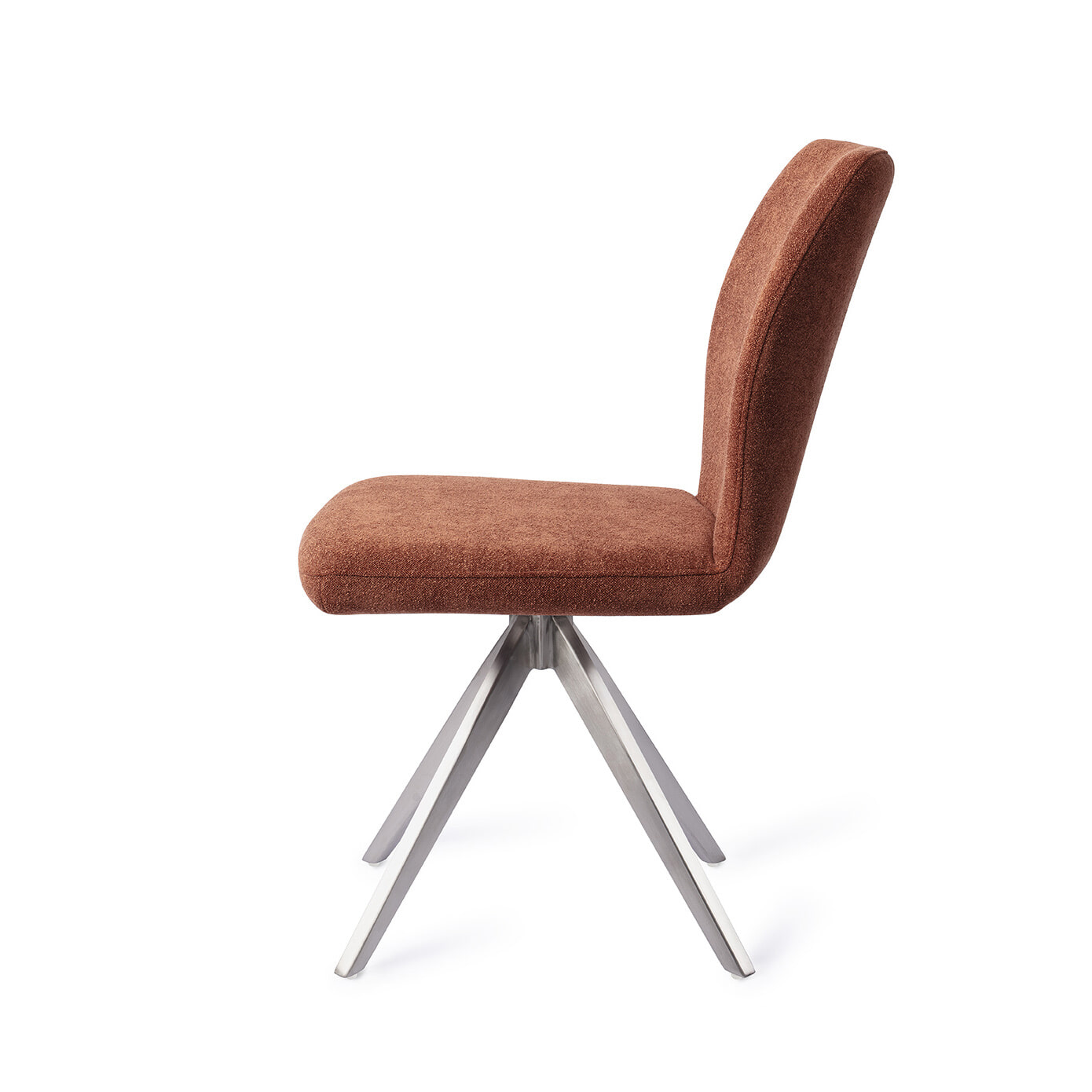 Jesper Home Eetkamerstoel 'Ikata' Turn Steel, Draaibaar, kleur Cosy Copper