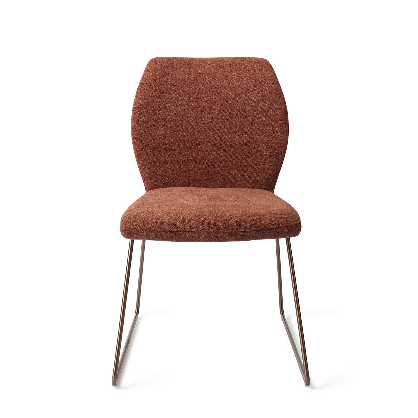 Jesper Home Eetkamerstoel 'Ikata' Slide Rose, kleur Cosy Copper