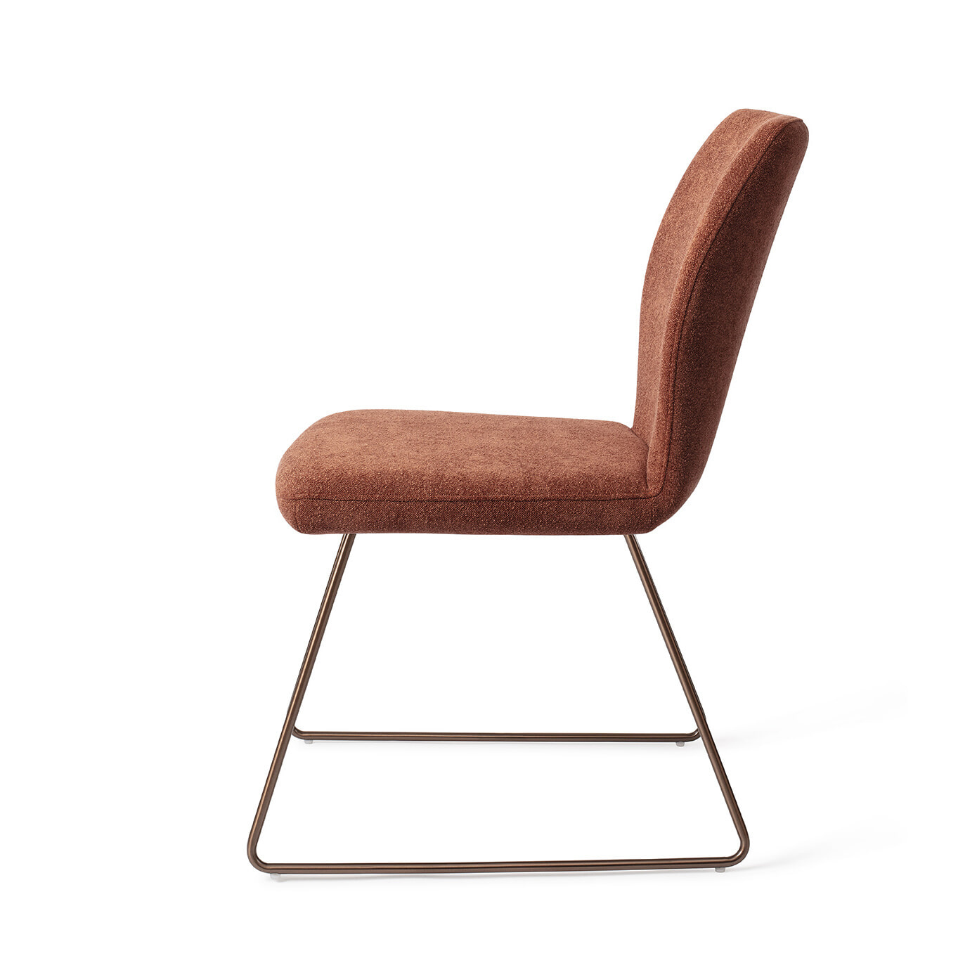 Jesper Home Eetkamerstoel 'Ikata' Slide Rose, kleur Cosy Copper