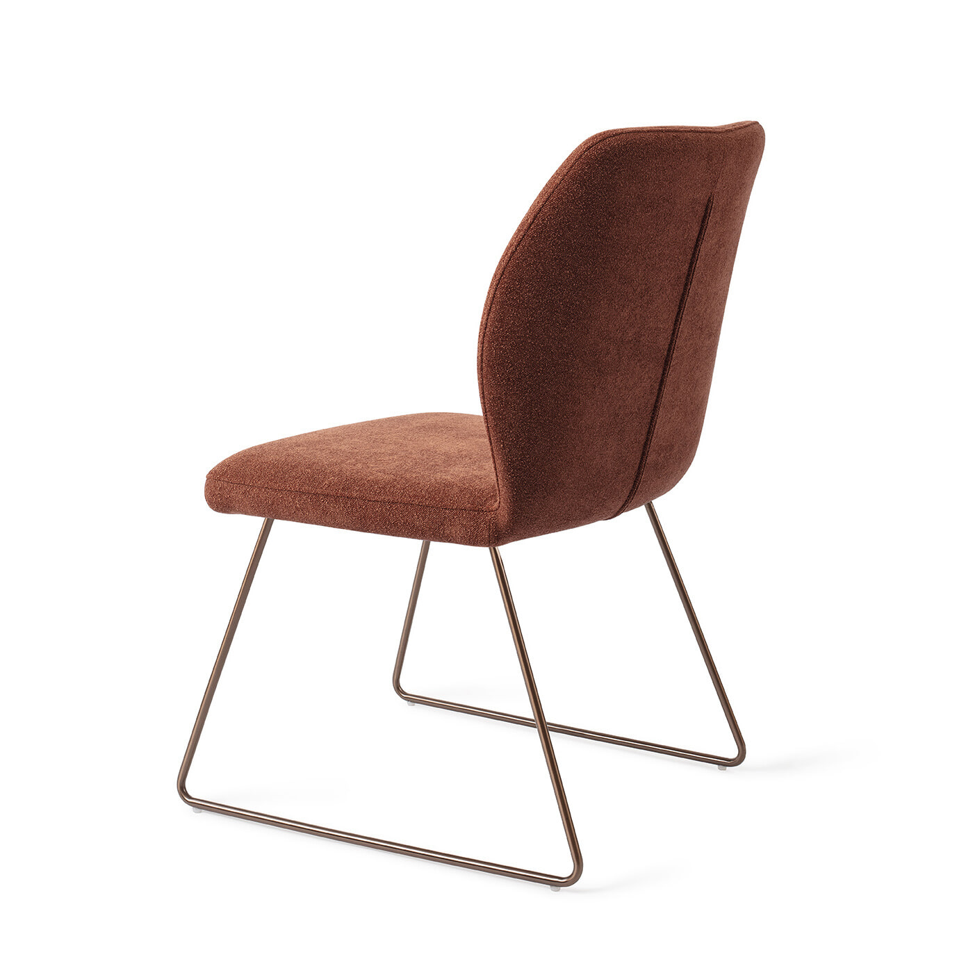 Jesper Home Eetkamerstoel 'Ikata' Slide Rose, kleur Cosy Copper
