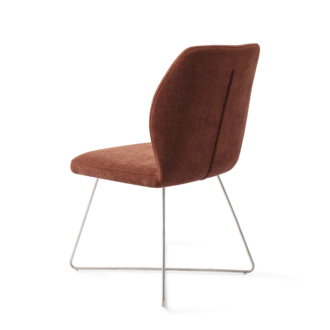 Jesper Home Eetkamerstoel 'Ikata' Cross Steel, kleur Cosy Copper