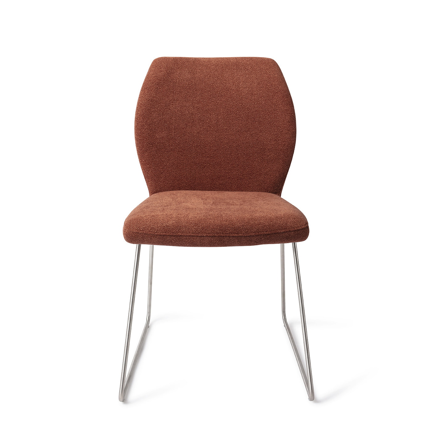 Jesper Home Eetkamerstoel 'Ikata' Slide Steel, kleur Cosy Copper