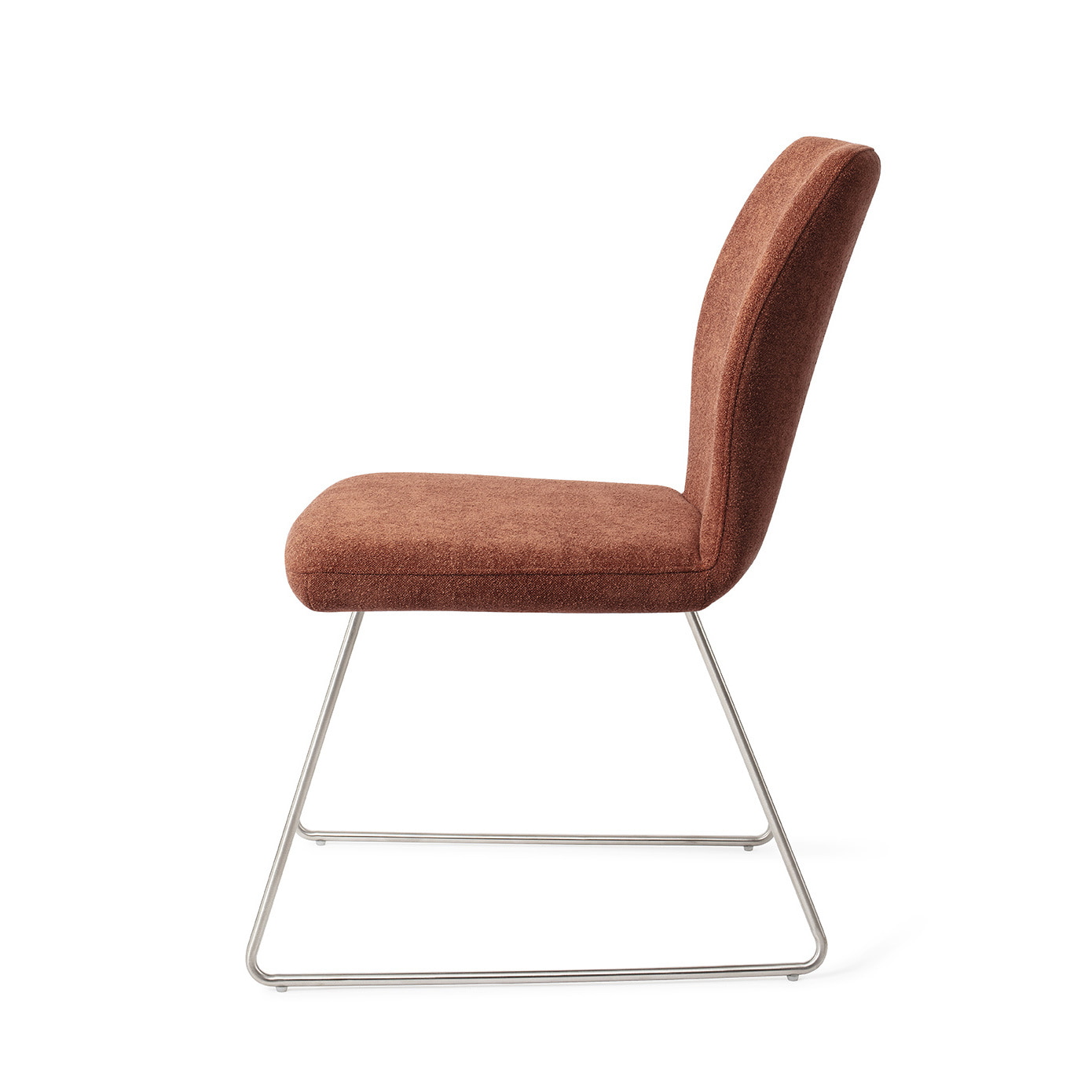 Jesper Home Eetkamerstoel 'Ikata' Slide Steel, kleur Cosy Copper