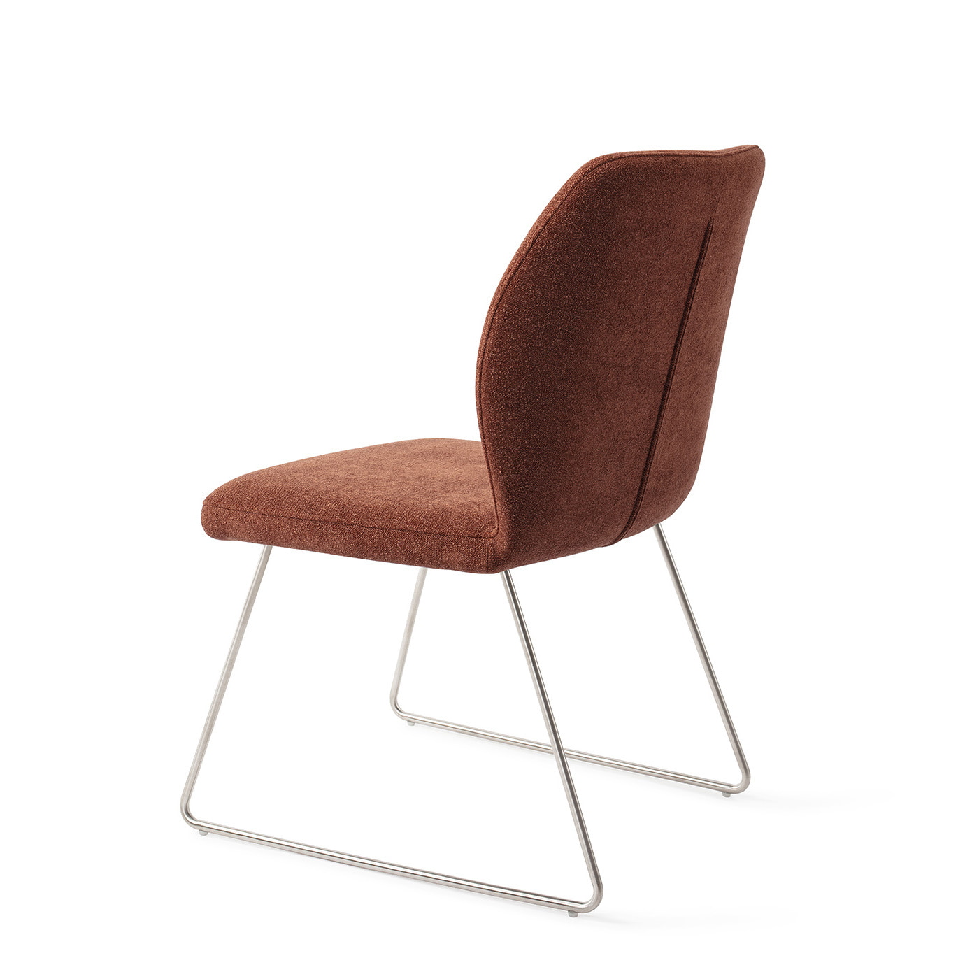 Jesper Home Eetkamerstoel 'Ikata' Slide Steel, kleur Cosy Copper