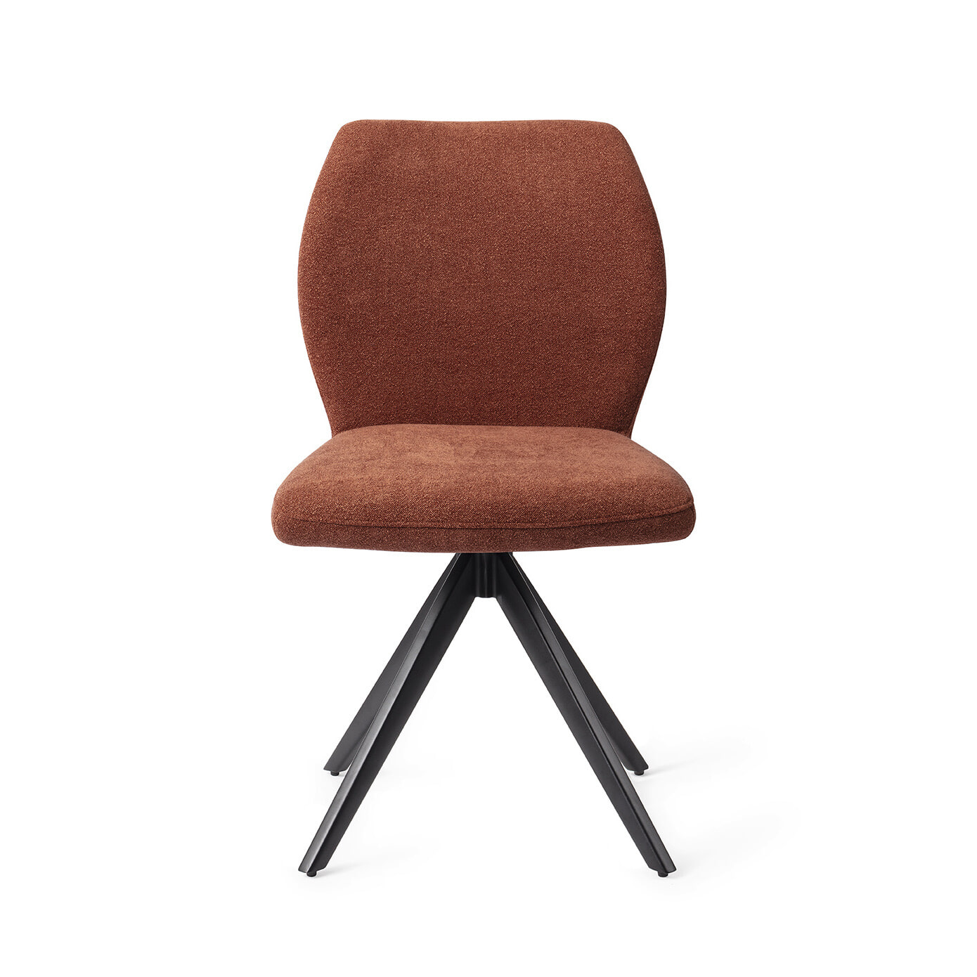 Jesper Home Eetkamerstoel 'Ikata' Turn Black, Draaibaar, kleur Cosy Copper