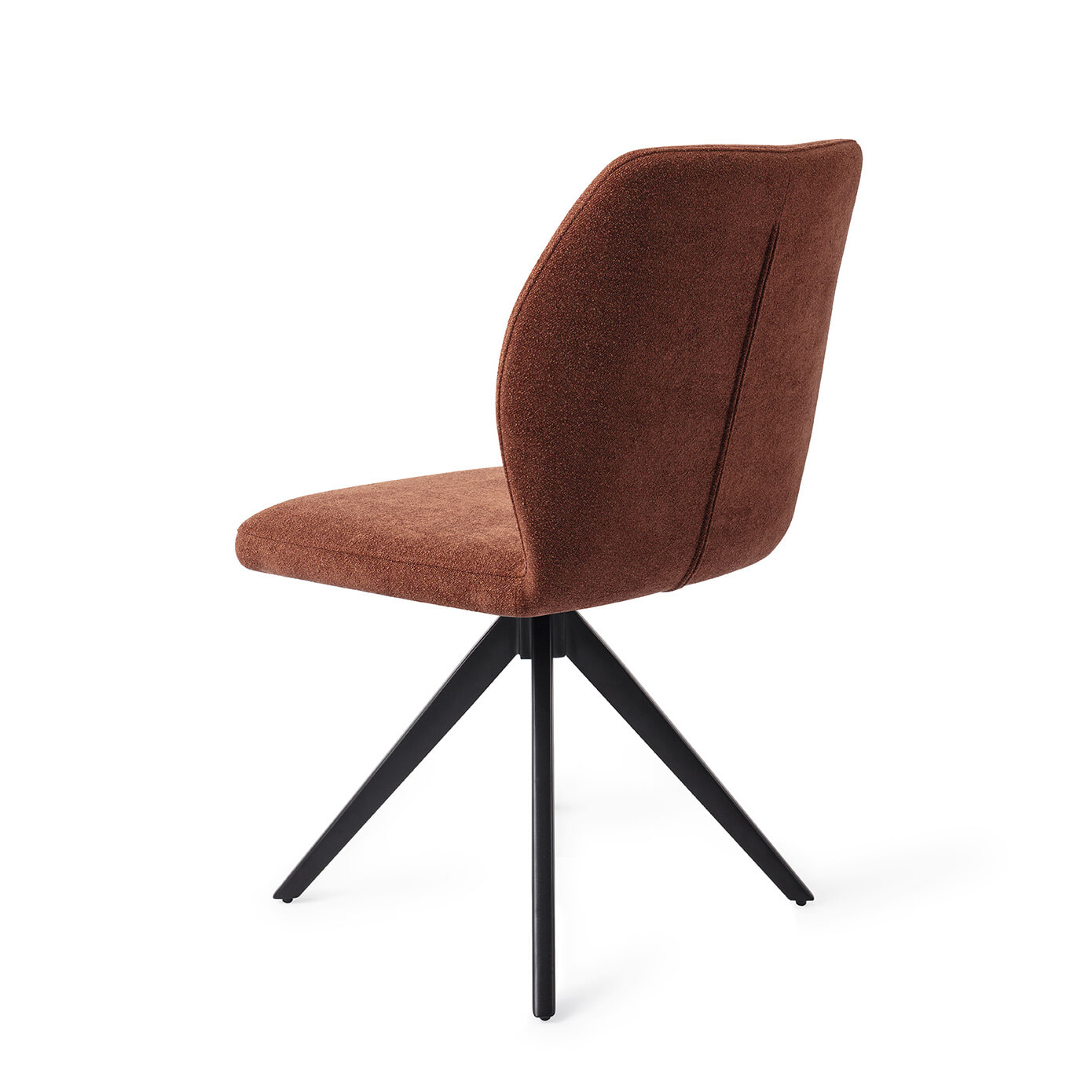 Jesper Home Eetkamerstoel 'Ikata' Turn Black, Draaibaar, kleur Cosy Copper