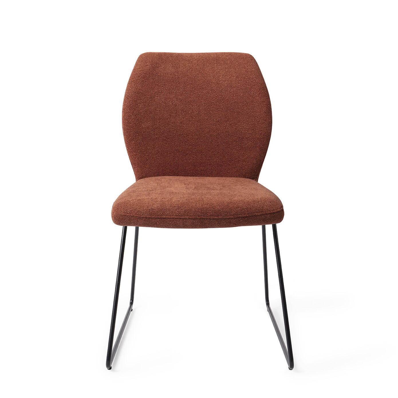 Jesper Home Eetkamerstoel 'Ikata' Slide Black, kleur Cosy Copper
