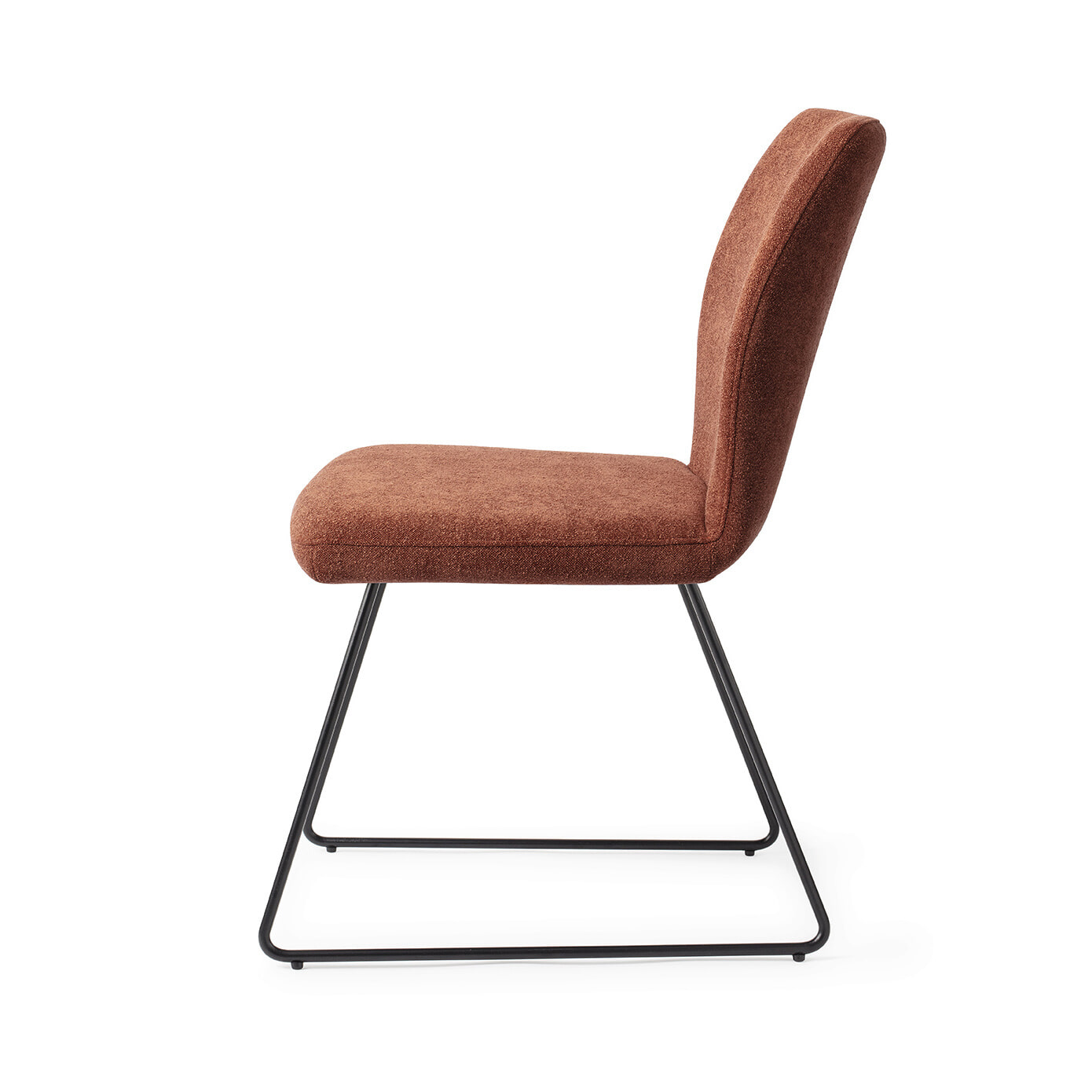 Jesper Home Eetkamerstoel 'Ikata' Slide Black, kleur Cosy Copper