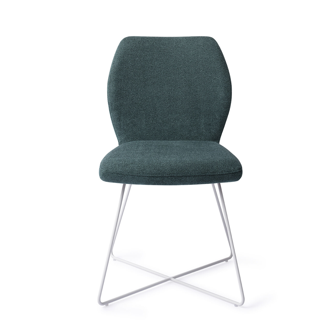 Jesper Home Eetkamerstoel 'Ikata' Cross White, kleur Merry Mermaid