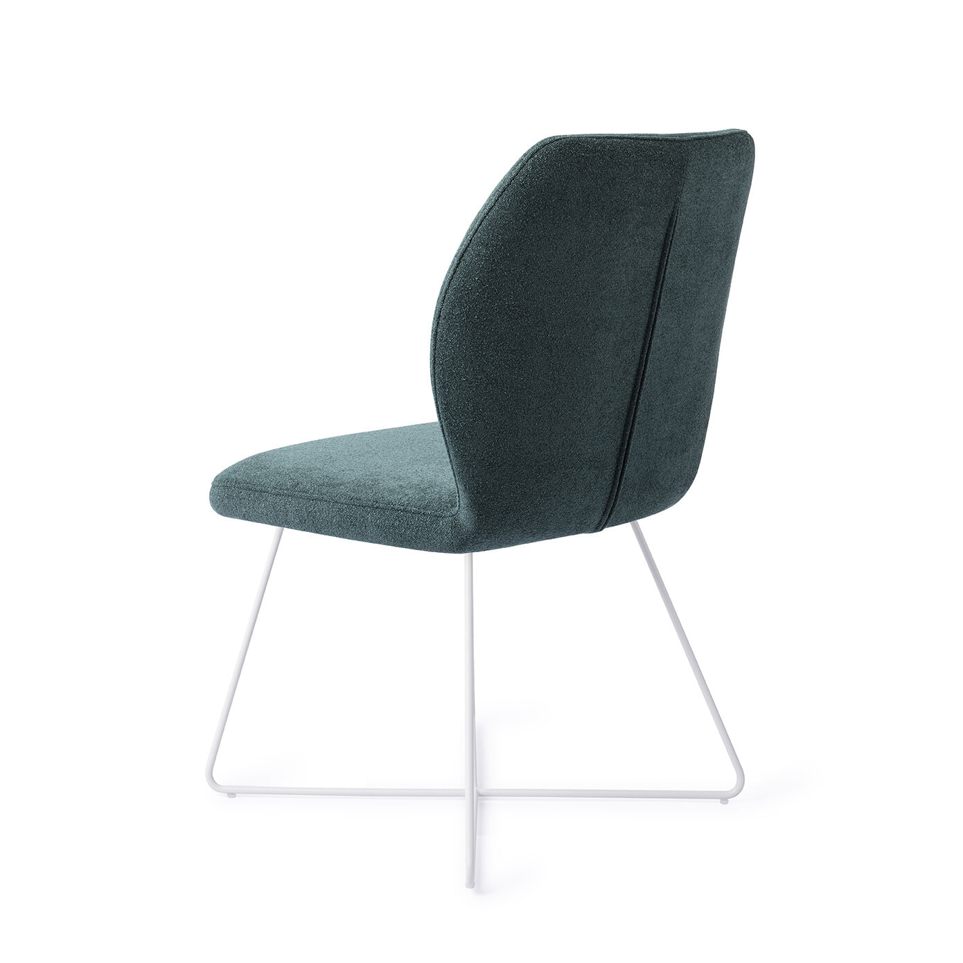 Jesper Home Eetkamerstoel 'Ikata' Cross White, kleur Merry Mermaid