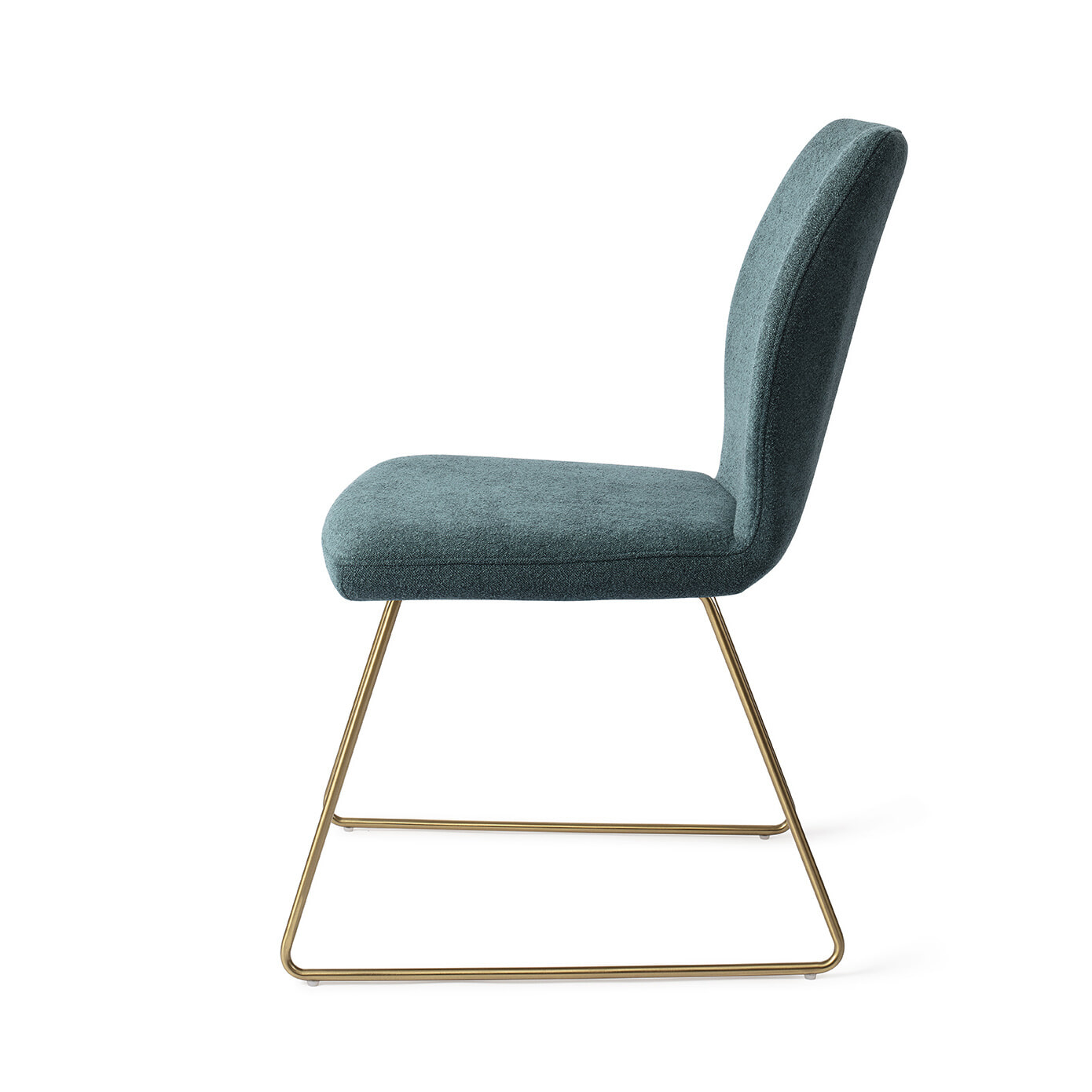 Jesper Home Eetkamerstoel 'Ikata' Slide Gold, kleur Merry Mermaid