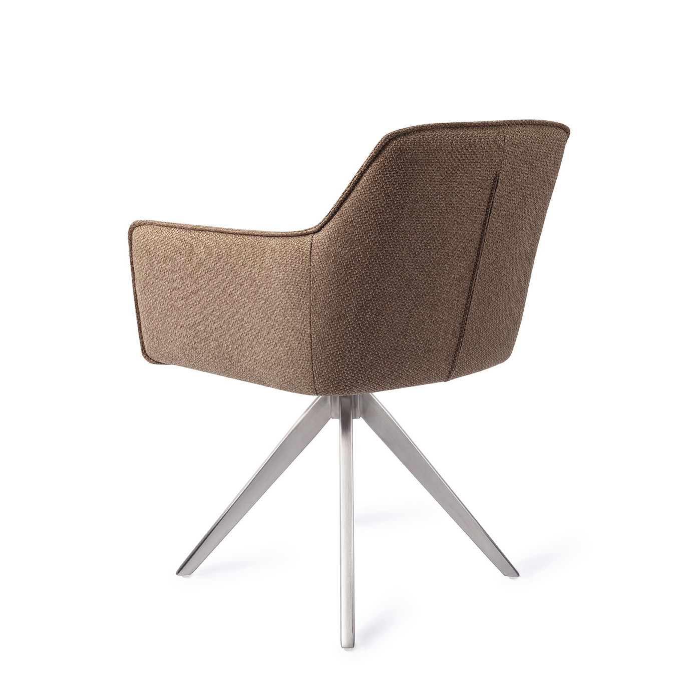 Jesper Home Eetkamerstoel 'Hofu' Turn Steel, Draaibaar, kleur French Toast