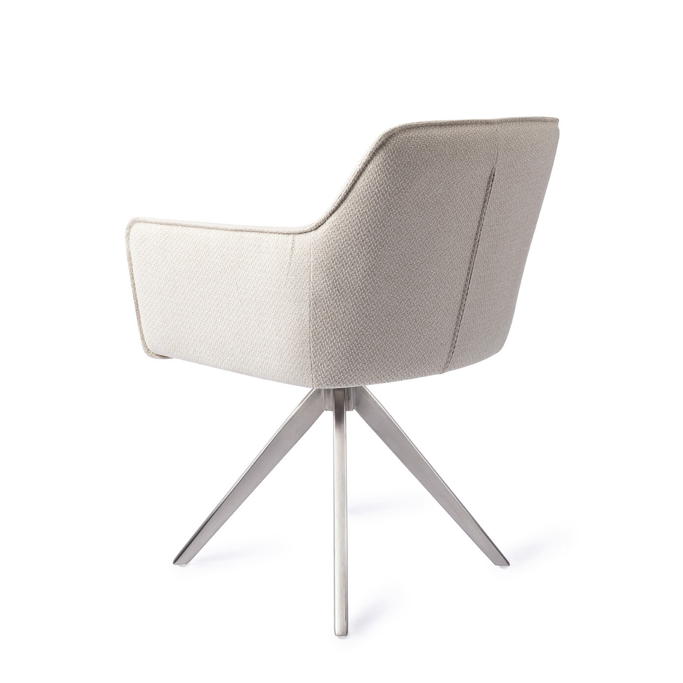 Jesper Home Eetkamerstoel 'Hofu' Turn Steel, Draaibaar, kleur Enoki