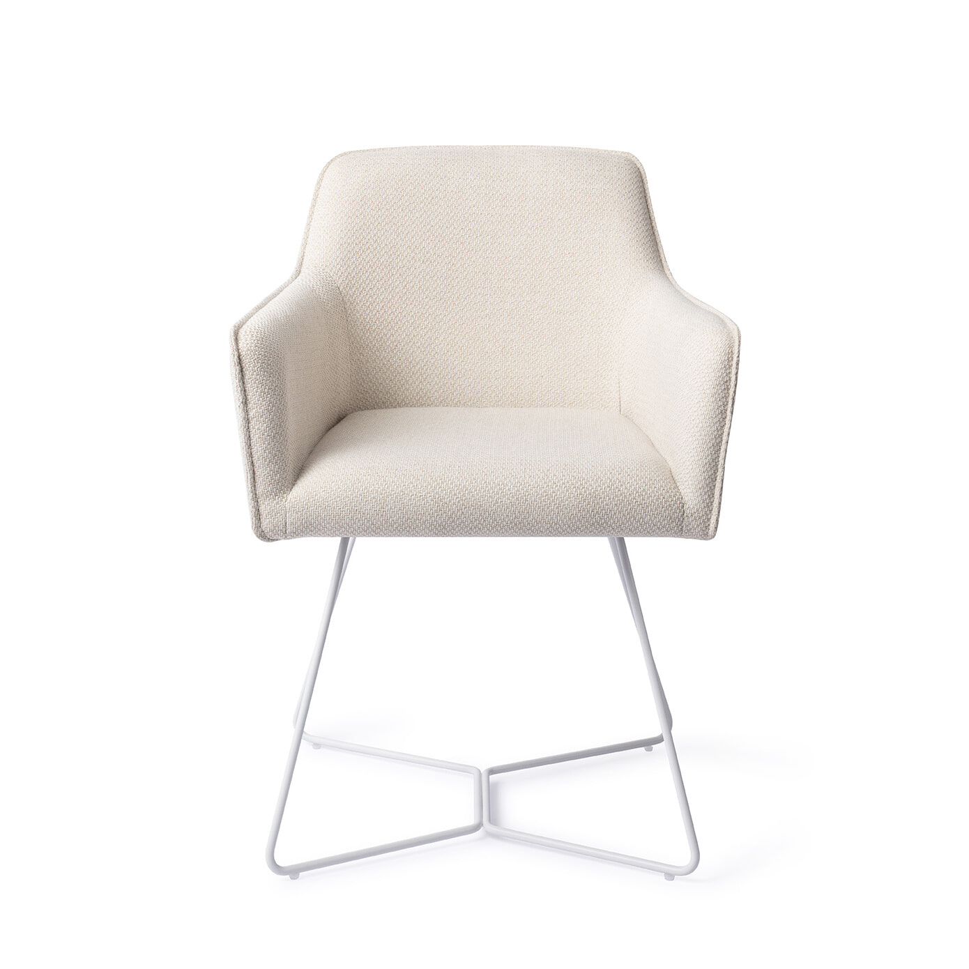 Jesper Home Eetkamerstoel 'Hofu' Beehive White, kleur Enoki