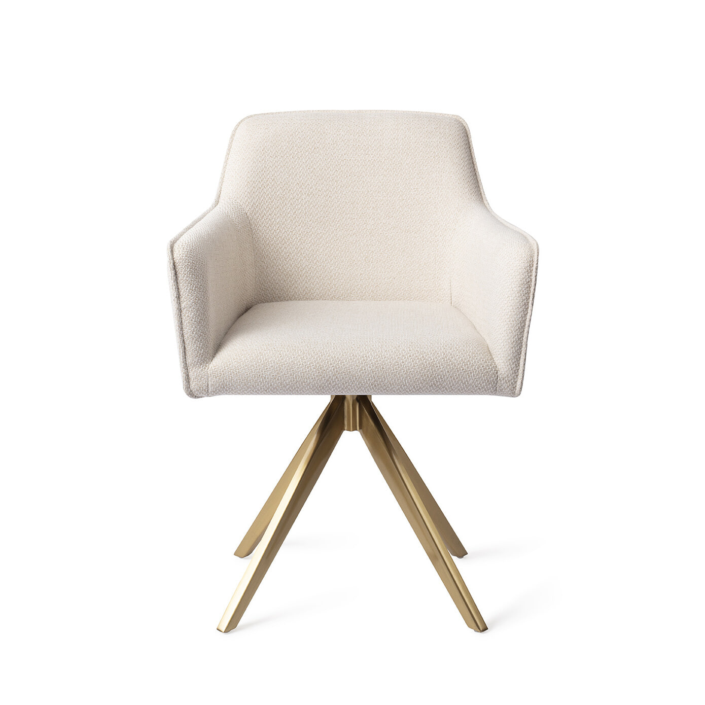Jesper Home Eetkamerstoel 'Hofu' Turn Gold, Draaibaar, kleur Enoki