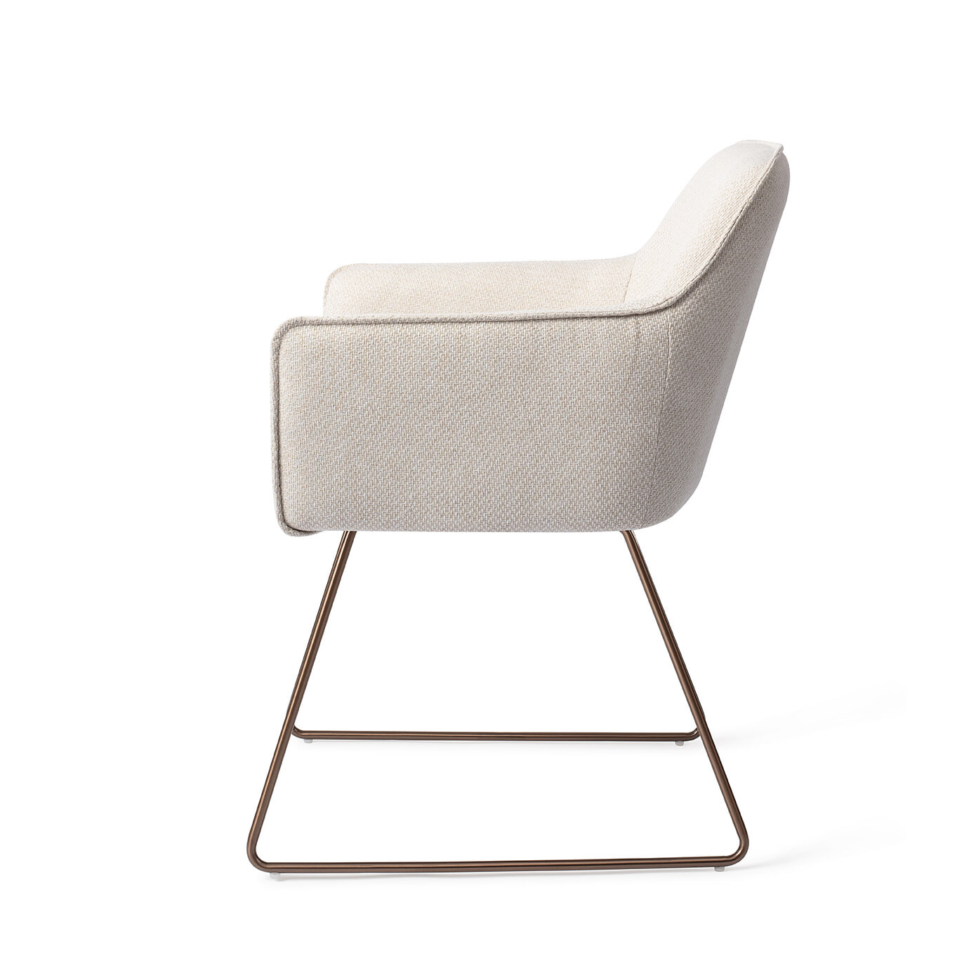 Jesper Home Eetkamerstoel 'Hofu' Slide Rose, kleur Enoki